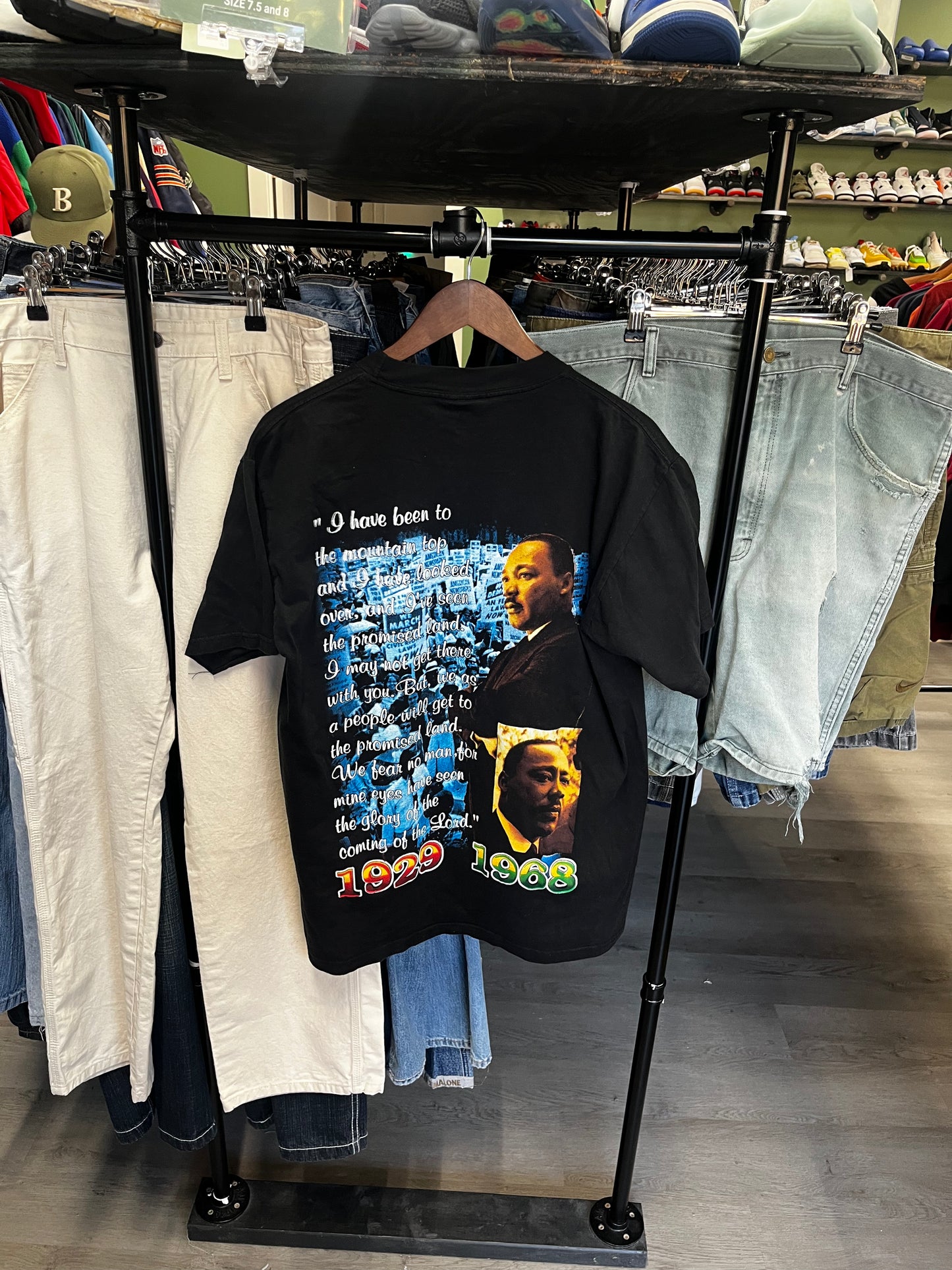 Vintage Martin Luther King JR Rap Tee