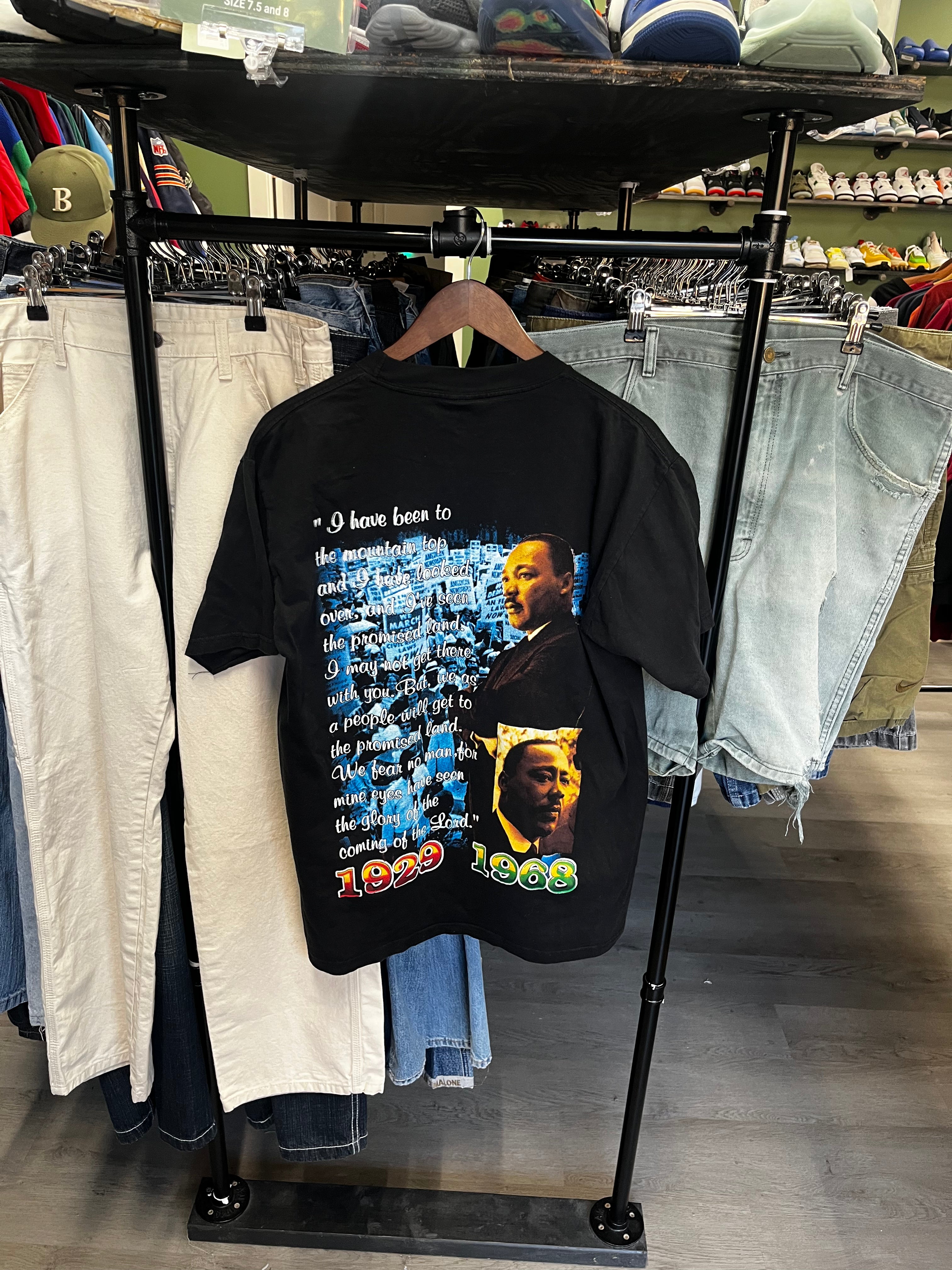 Vintage Martin Luther King JR Rap Tee