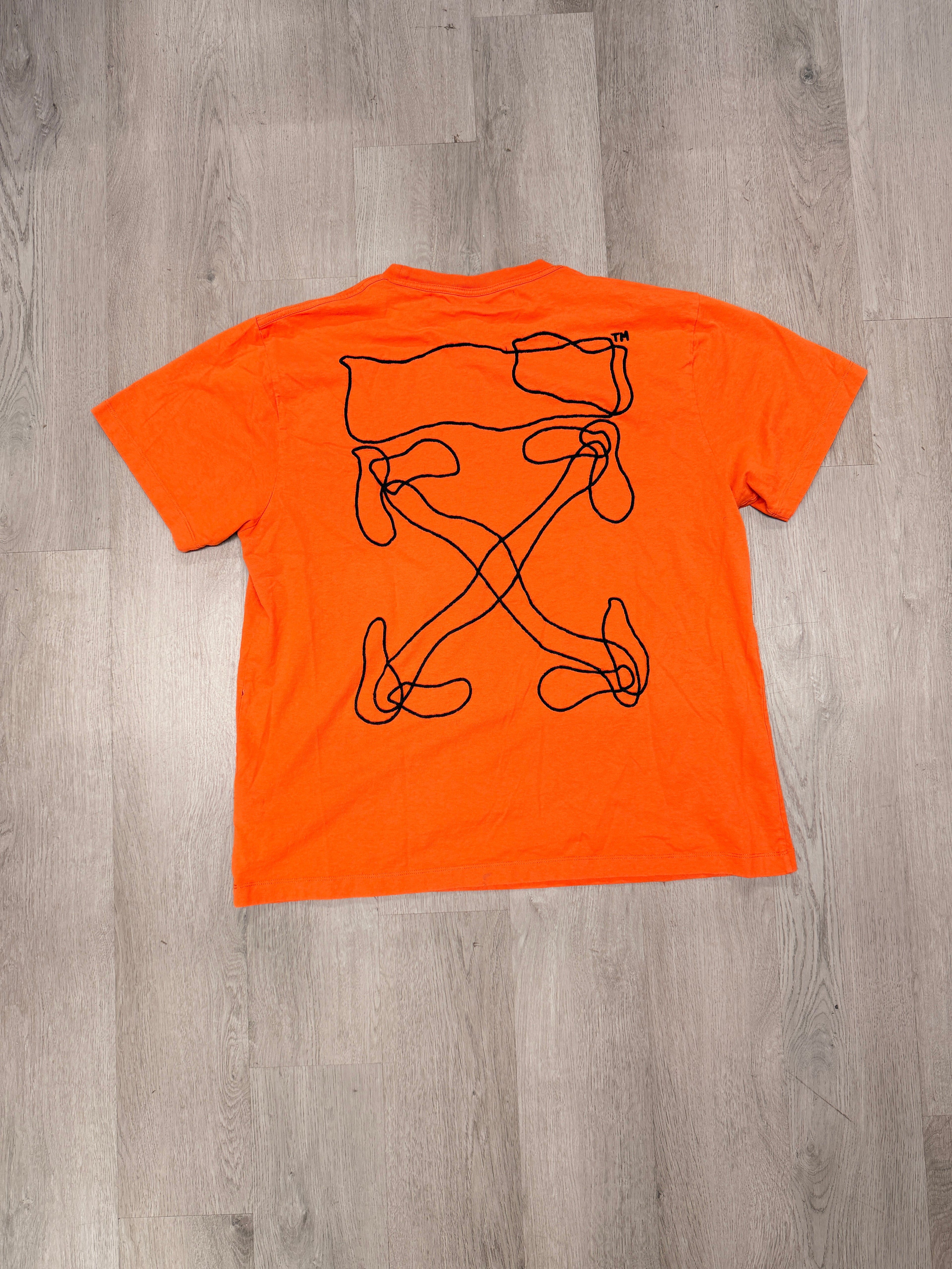 Pre-Owned Off-White Abstract Arrow Tee