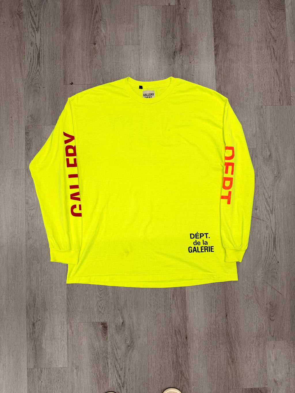 Pre-Owned Gallery Dept Neon Longsleeve Tee