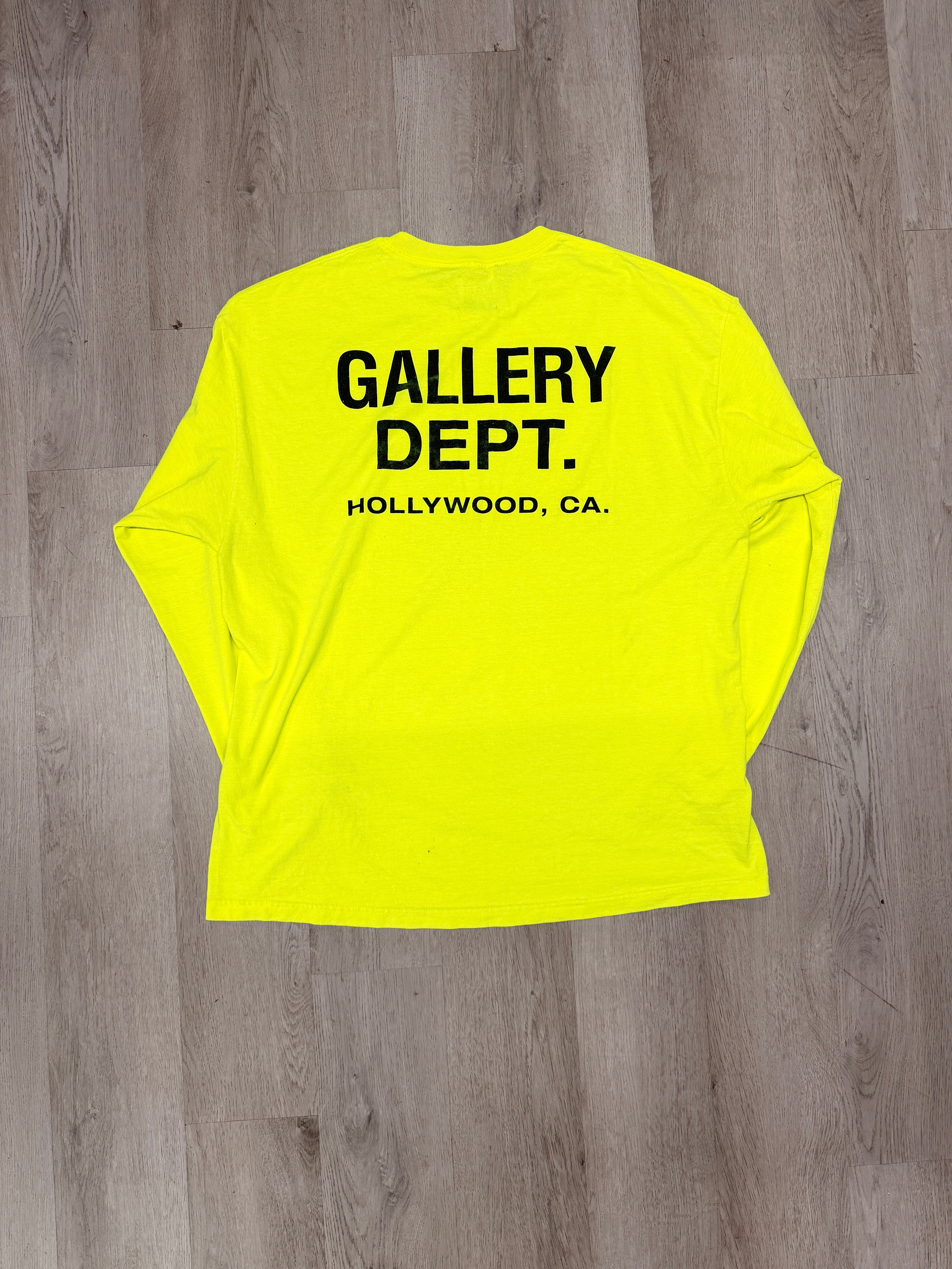 Pre-Owned Gallery Dept Neon Longsleeve Tee