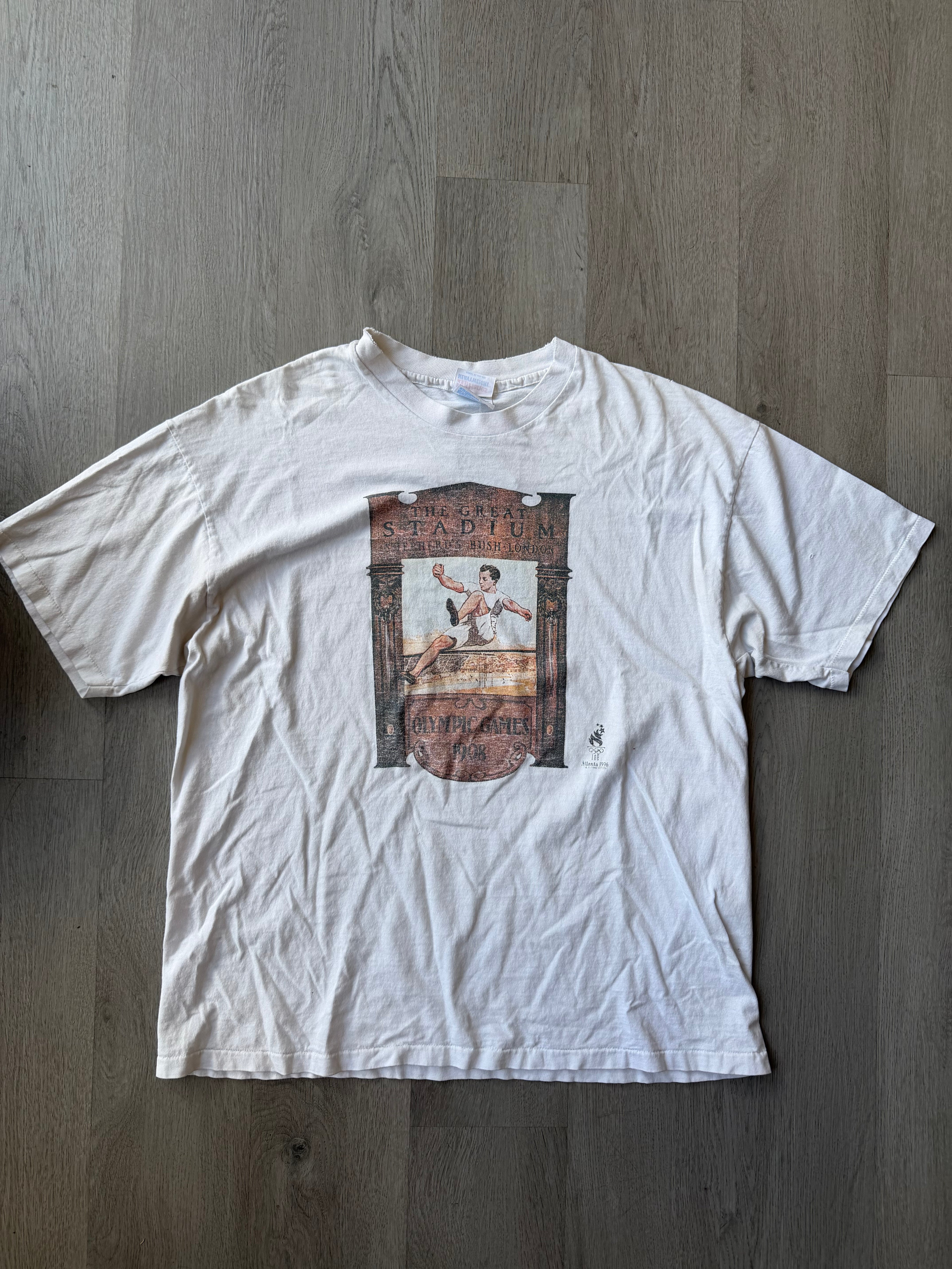 Vintage Atlanta Olympics Great Stadium Tee