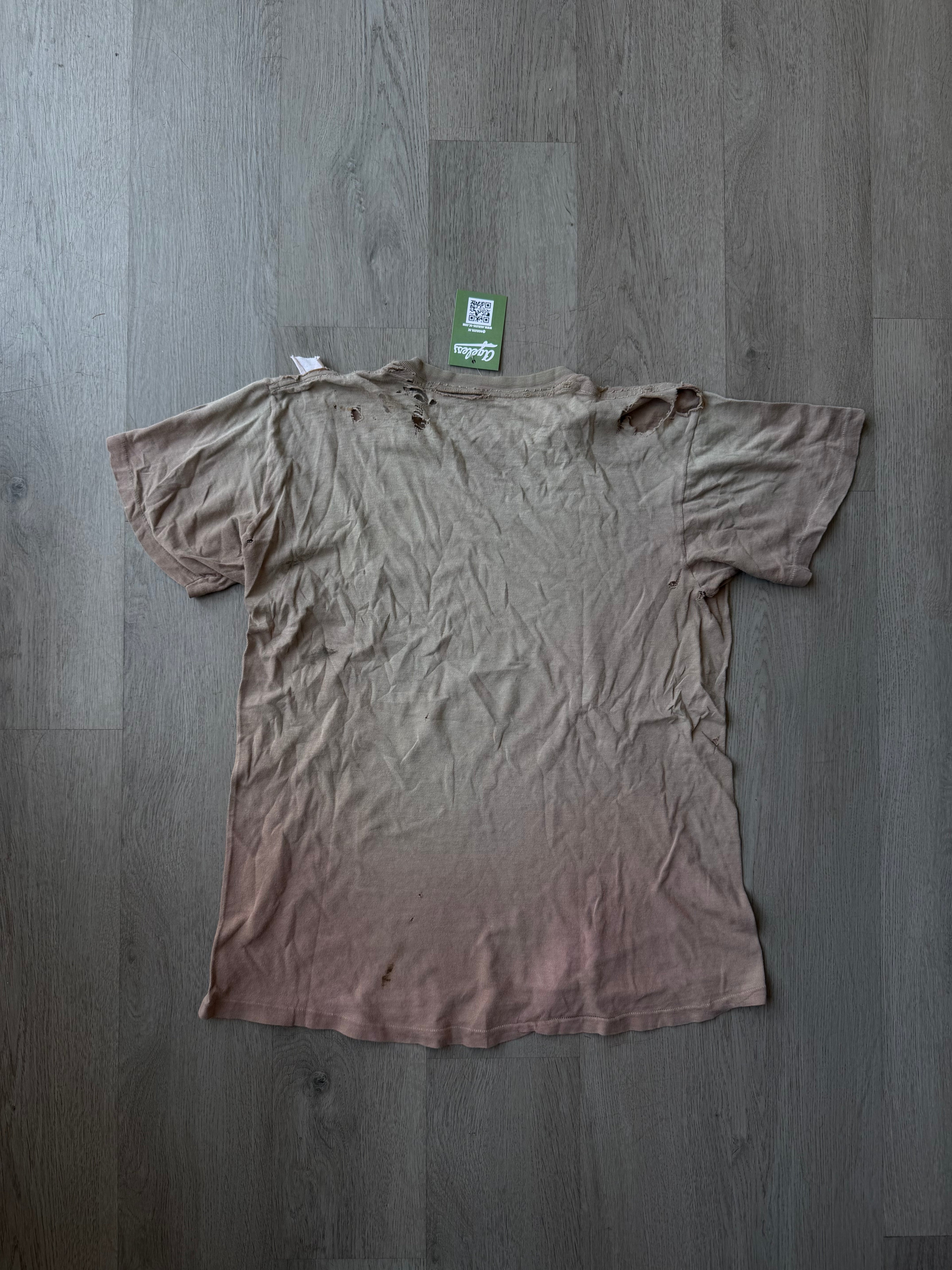Vintage Distressed Tan Shirt