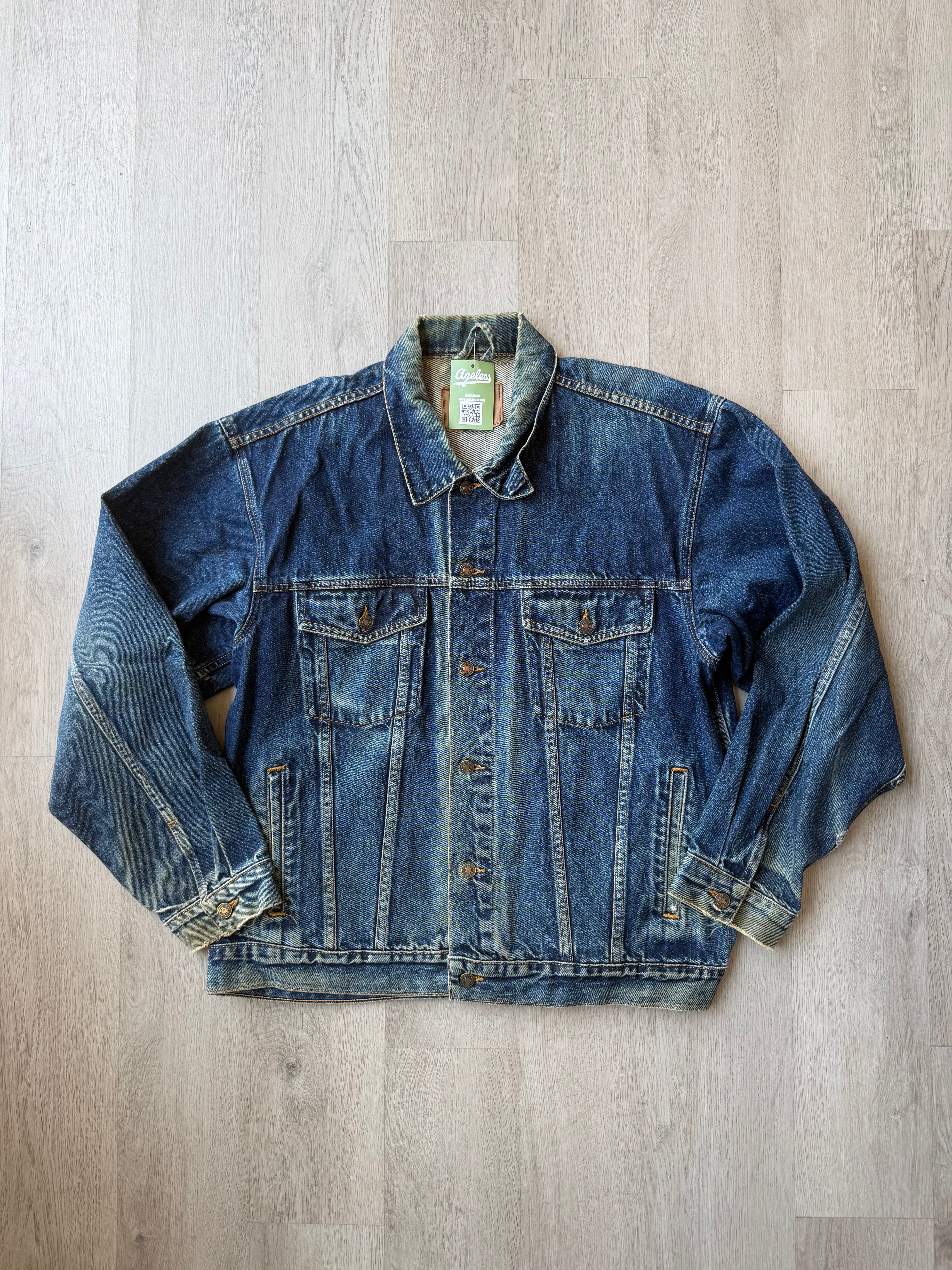 Vintage Route 66 Denim Jacket