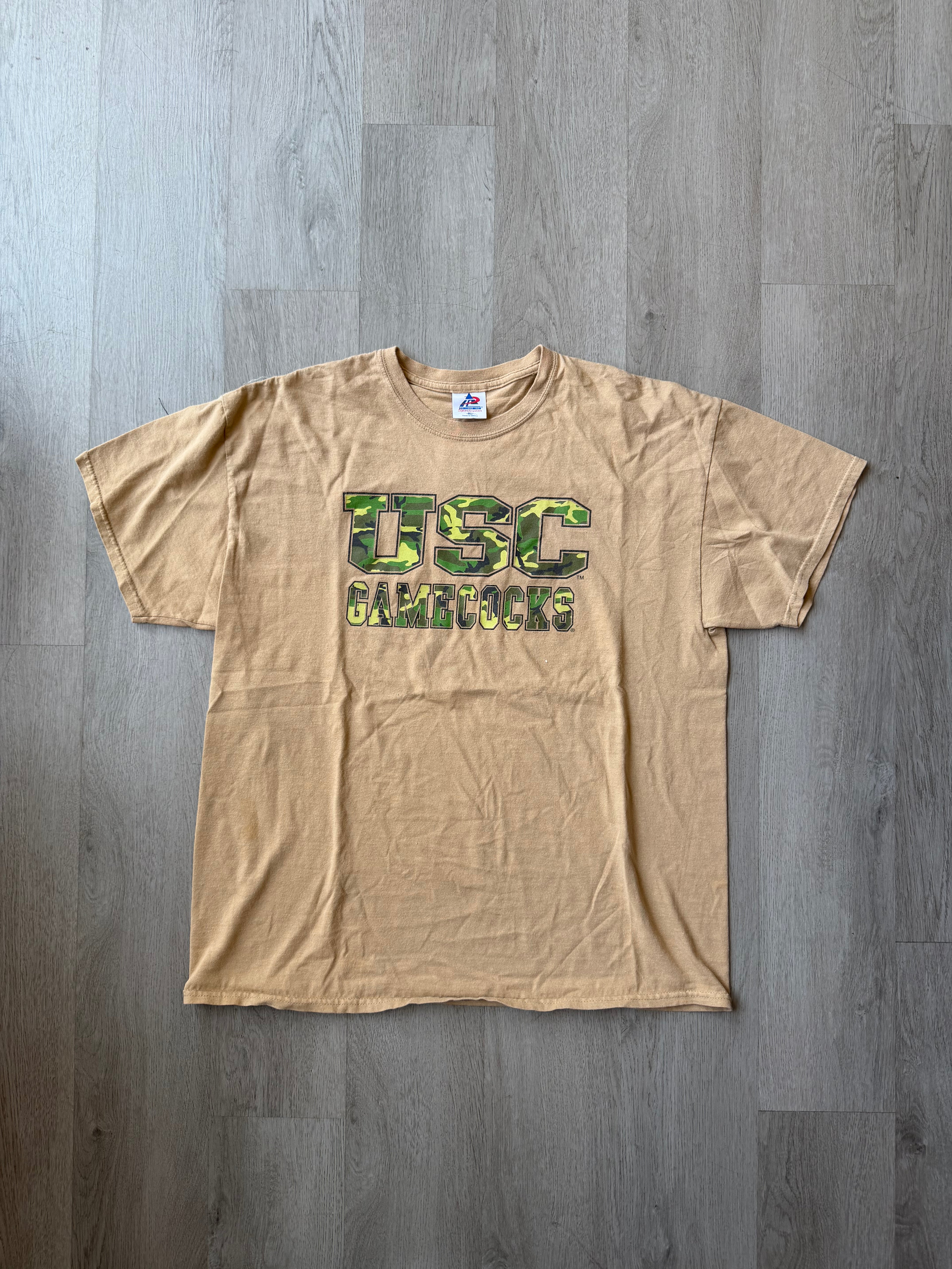 Vintage University of South Carolina Gamecocks Camo Tee