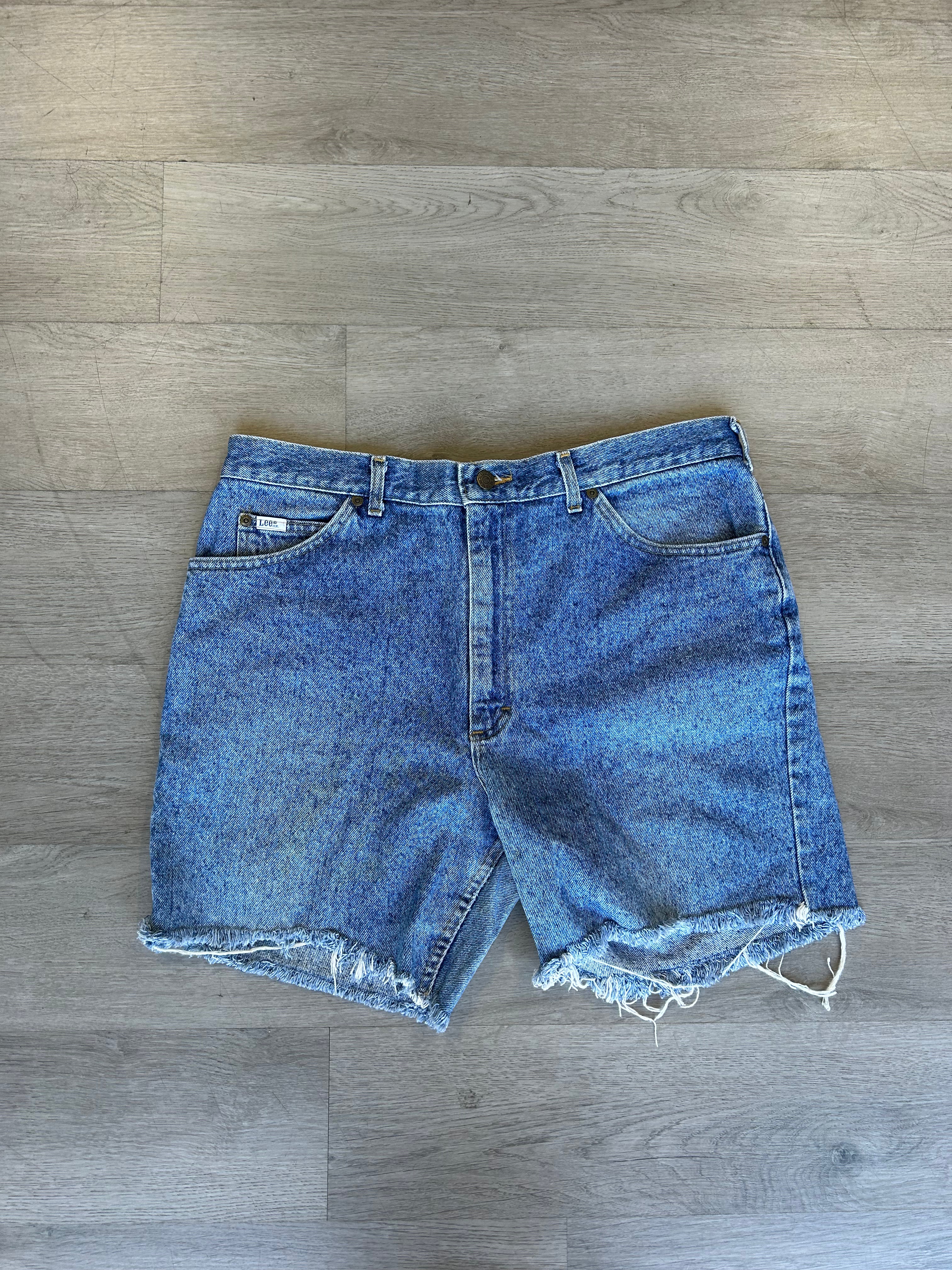 Vintage Lee Light Washed Jorts