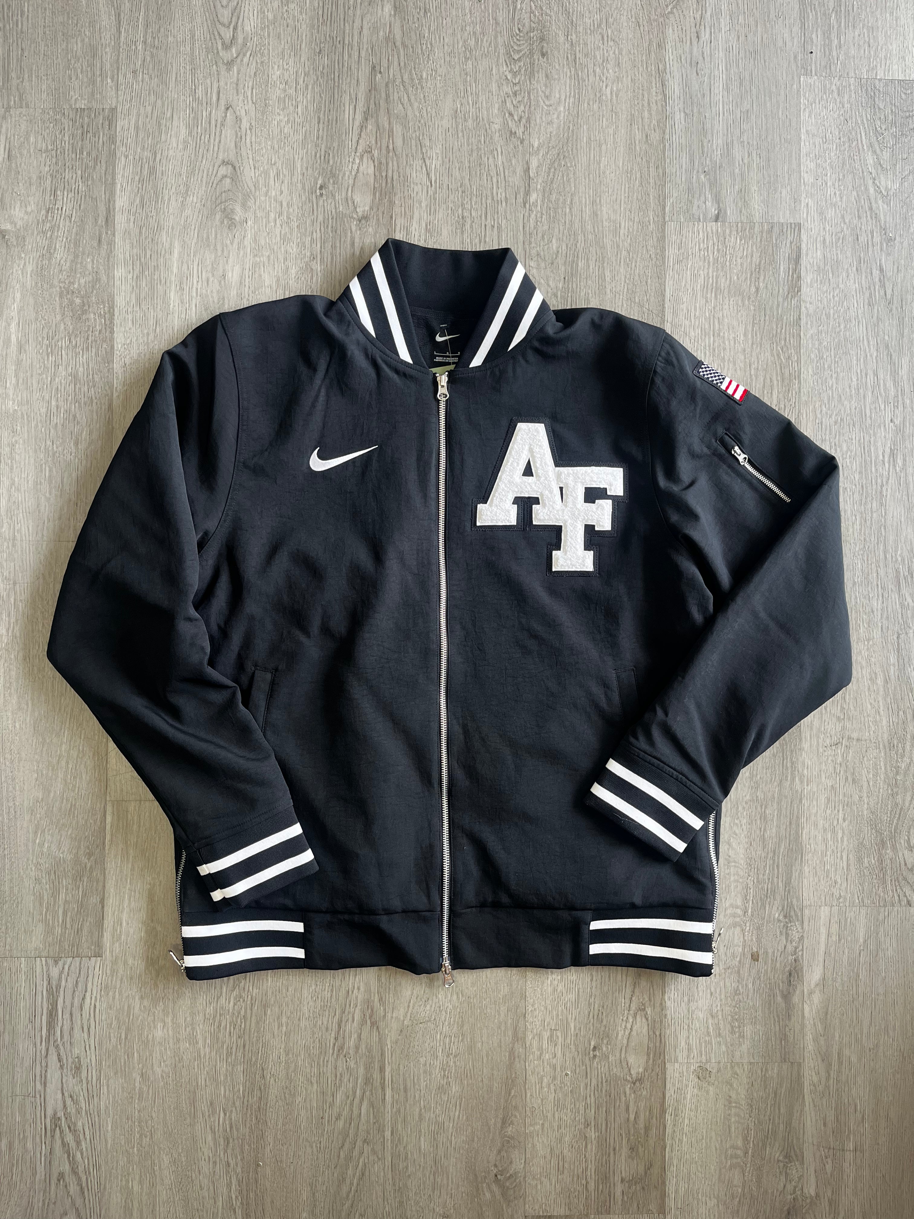 Nike Air Force Zip Varsity Jacket