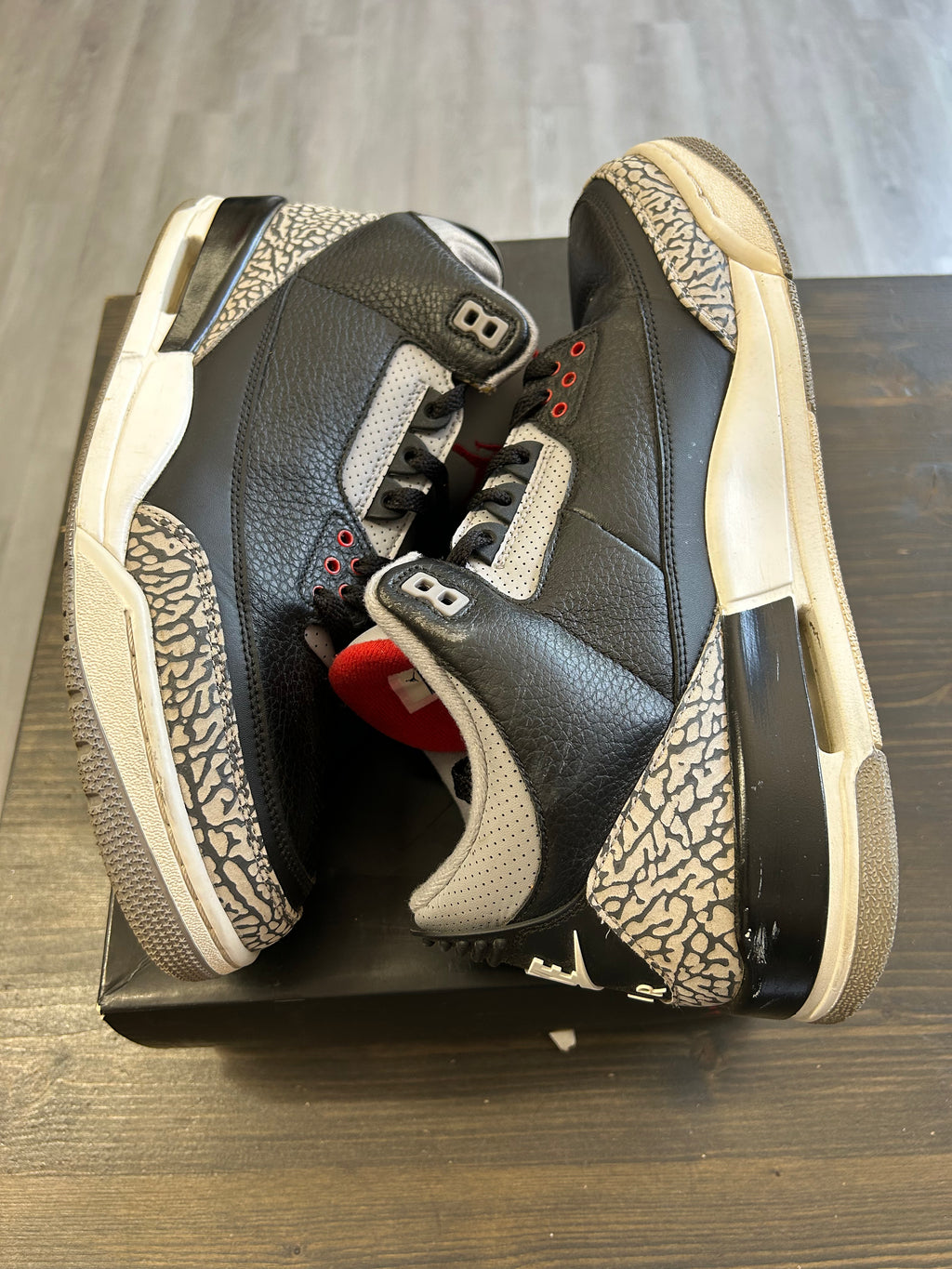 Pre-Owned Jordan 3 Retro Black Cement (2018)