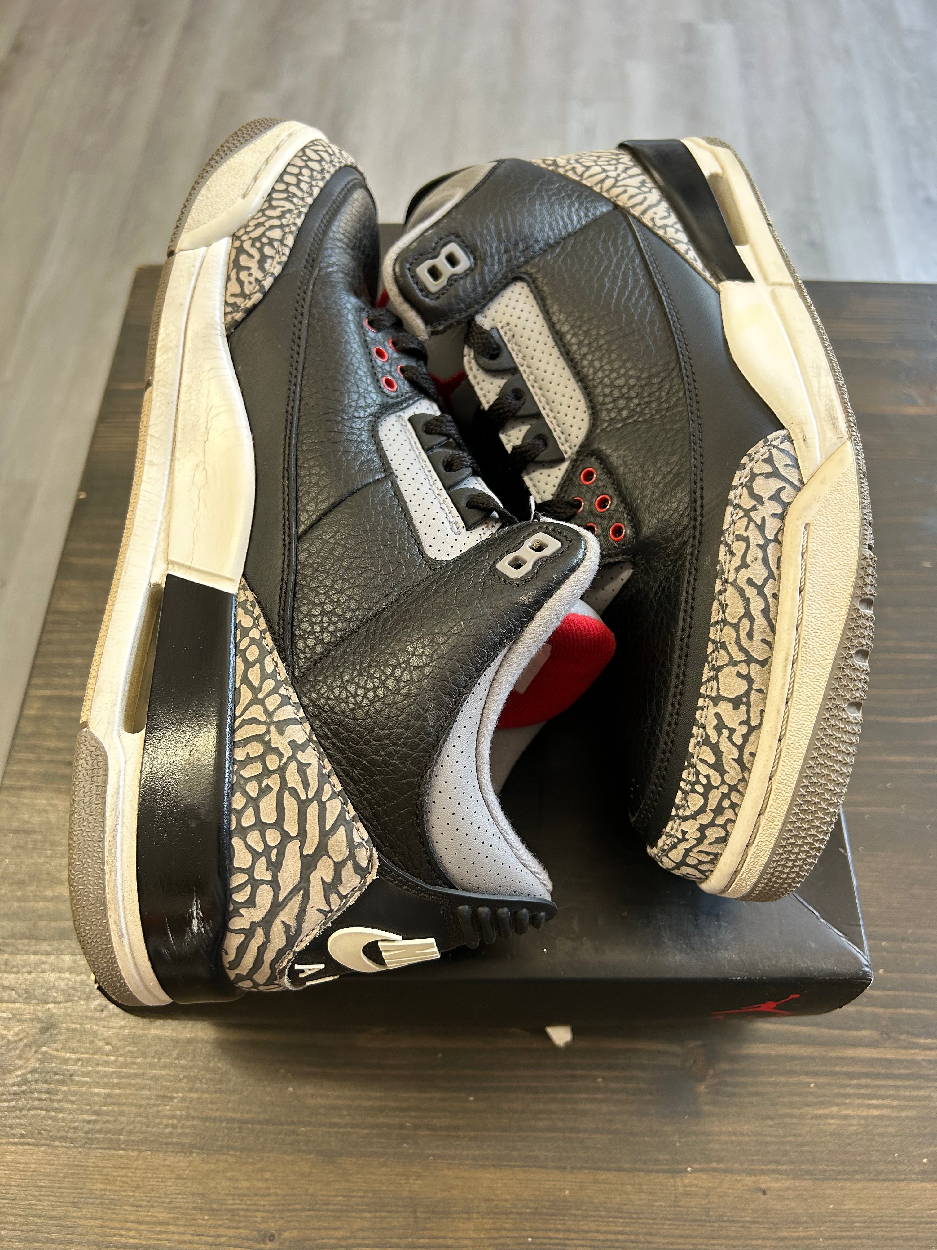 Pre-Owned Jordan 3 Retro Black Cement (2018)