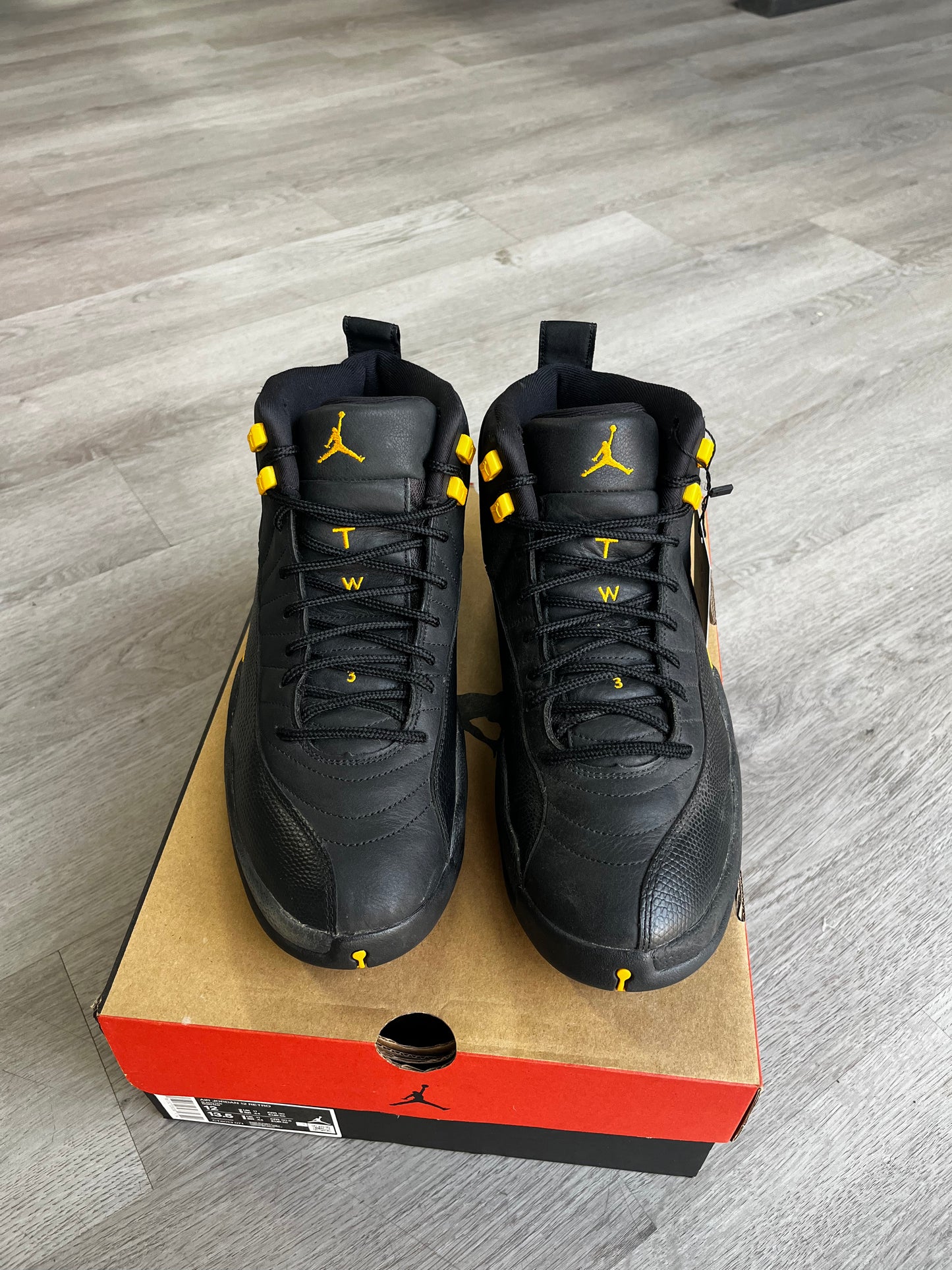 Pre-Owned Jordan 12 Retro Black Taxi