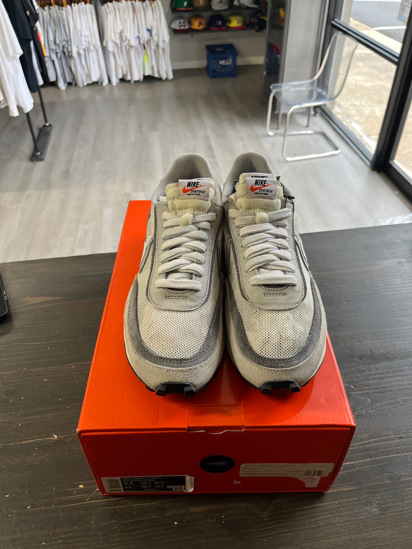 Pre-Owned Nike LD Waffle sacai Summit White