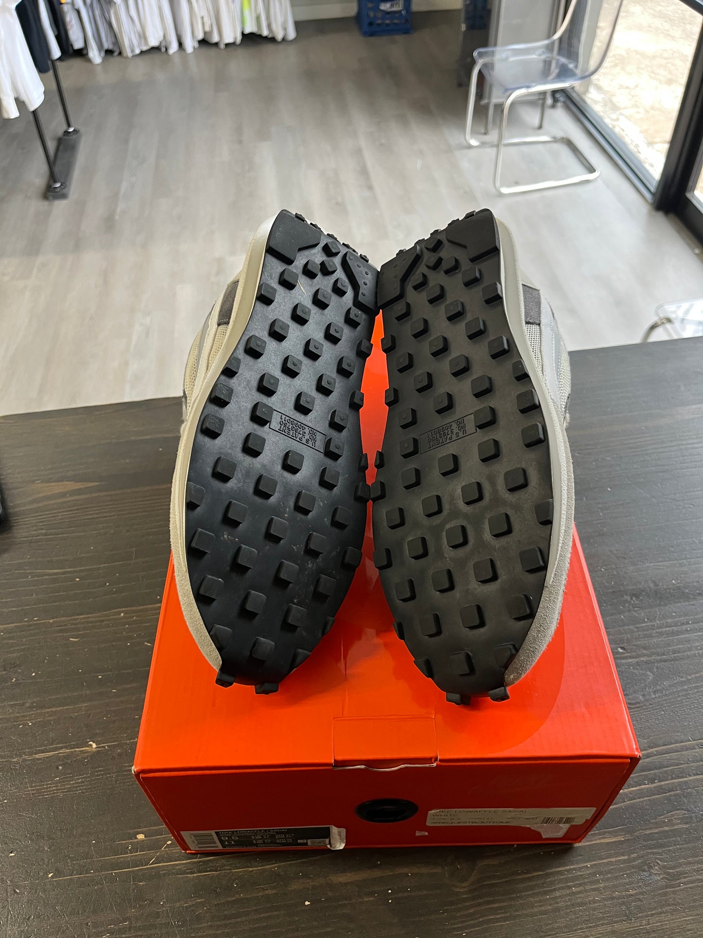 Pre-Owned Nike LD Waffle sacai Summit White