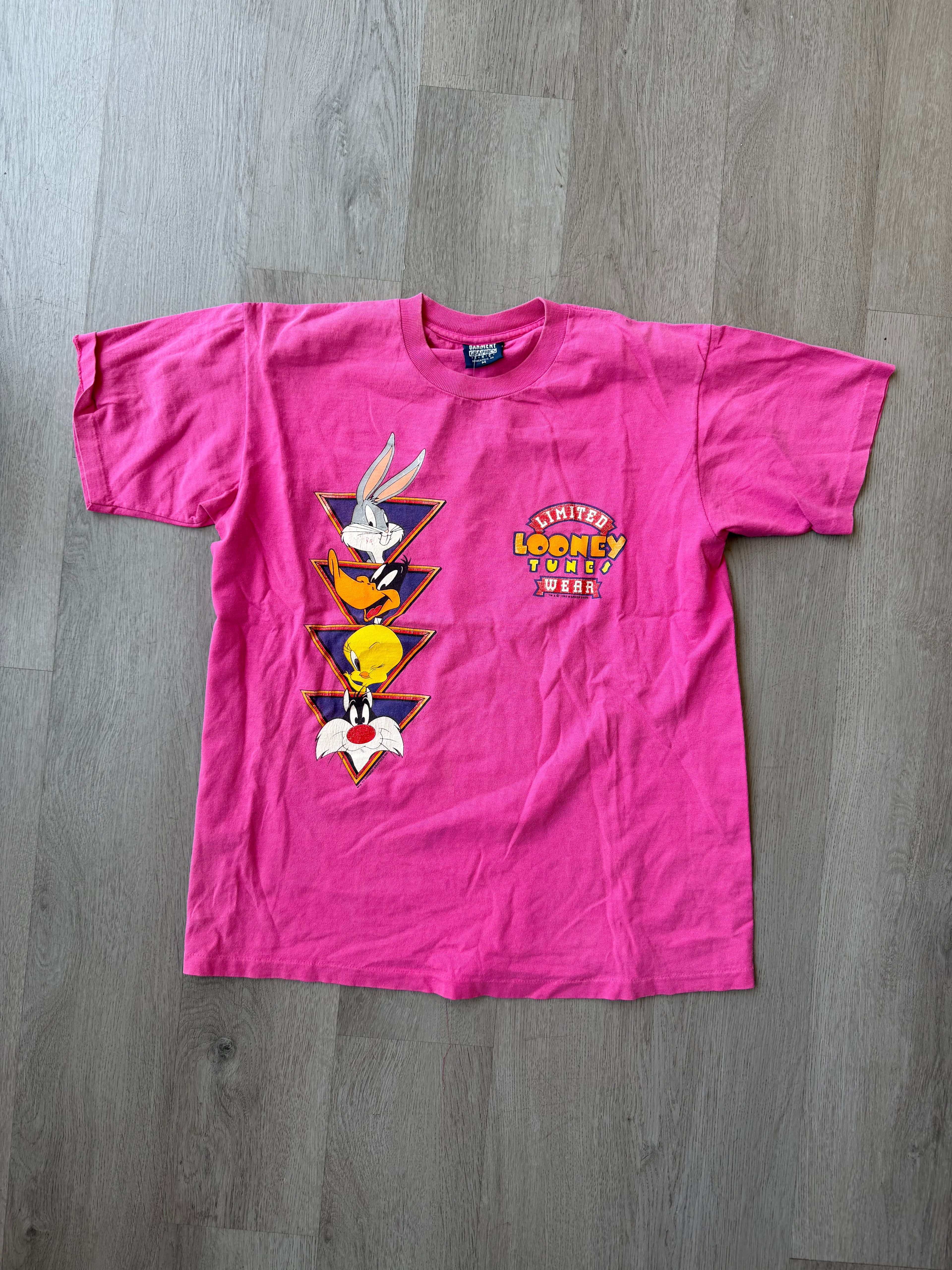 Vintage 1993 Pink Looney Tunes Tee