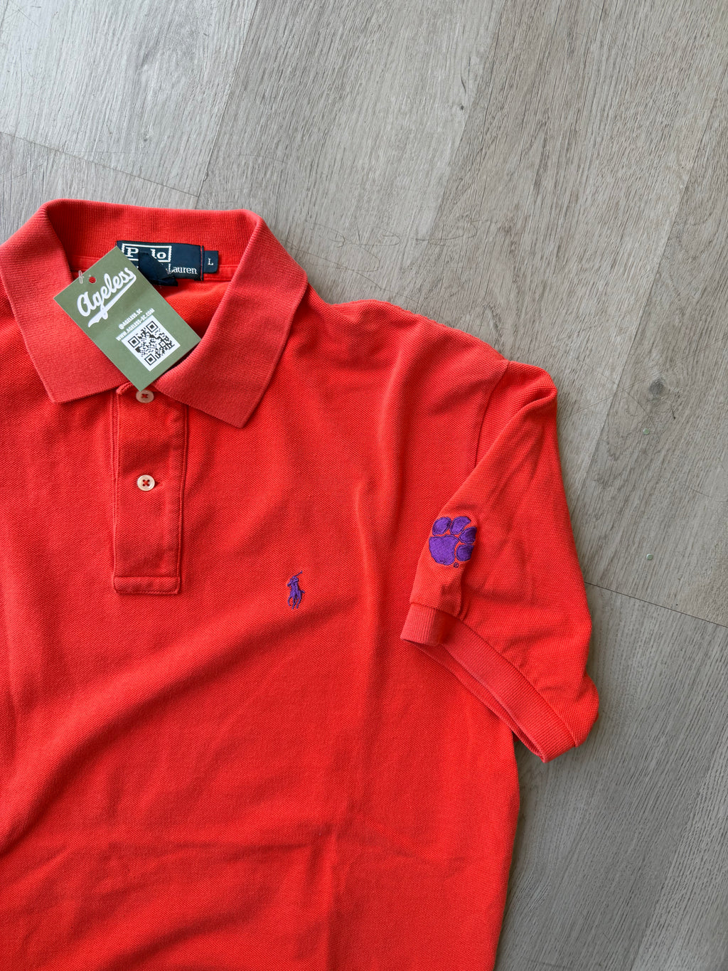 Polo Ralph Lauren Clemson Tigers Orange Top
