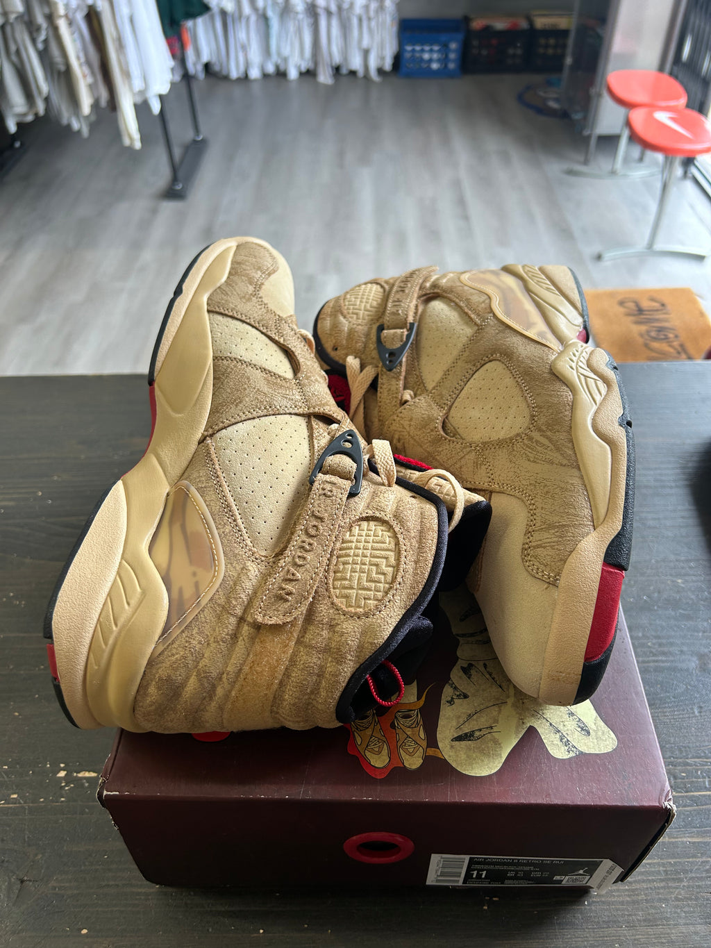 Pre-Owned Jordan 8 Retro SE Rui Hachimura Black Samurai