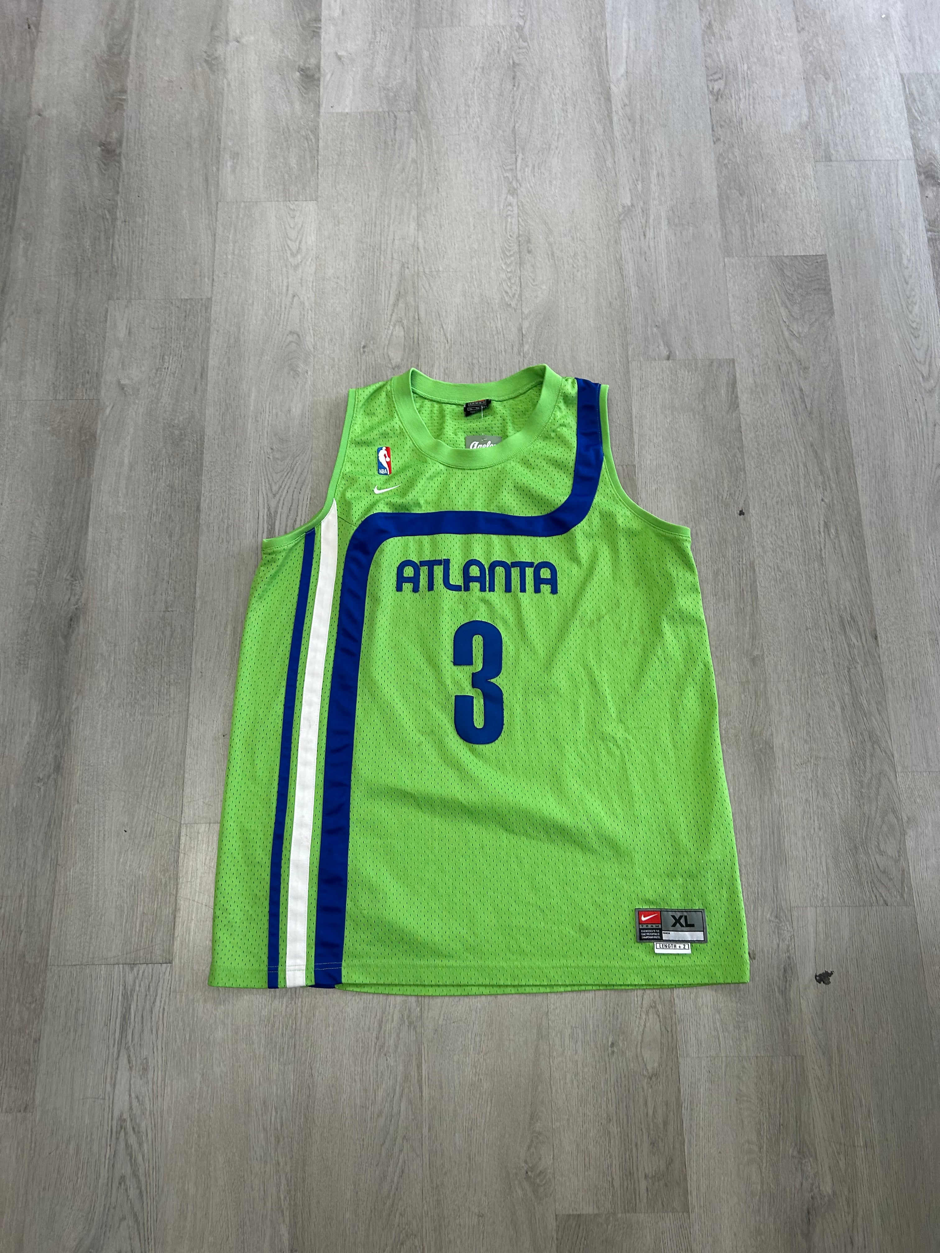 Vintage Nike Atlanta Hawks Shareef Abdur-Rahim Jersey