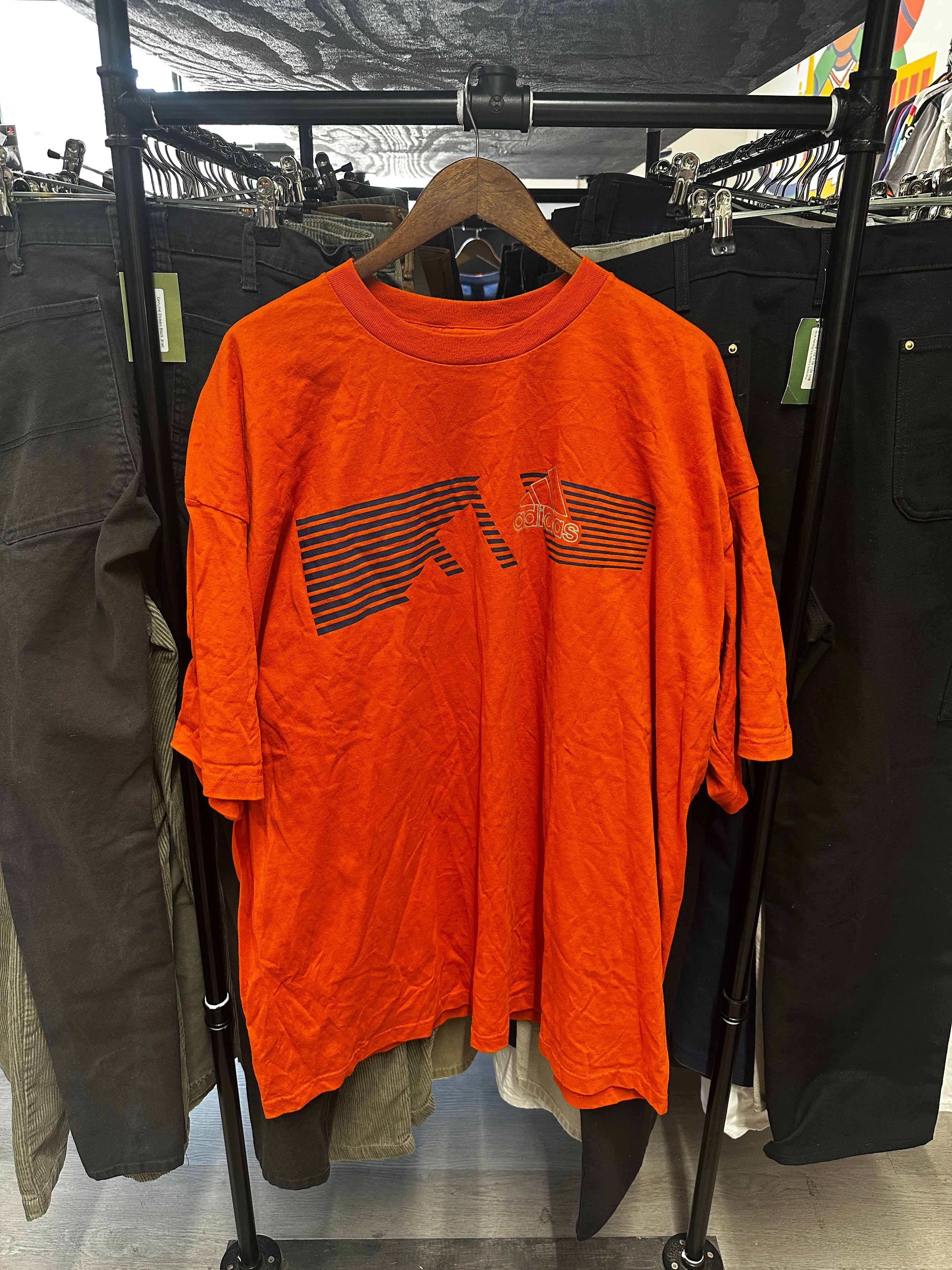 Adidas Stripes Logo Tee