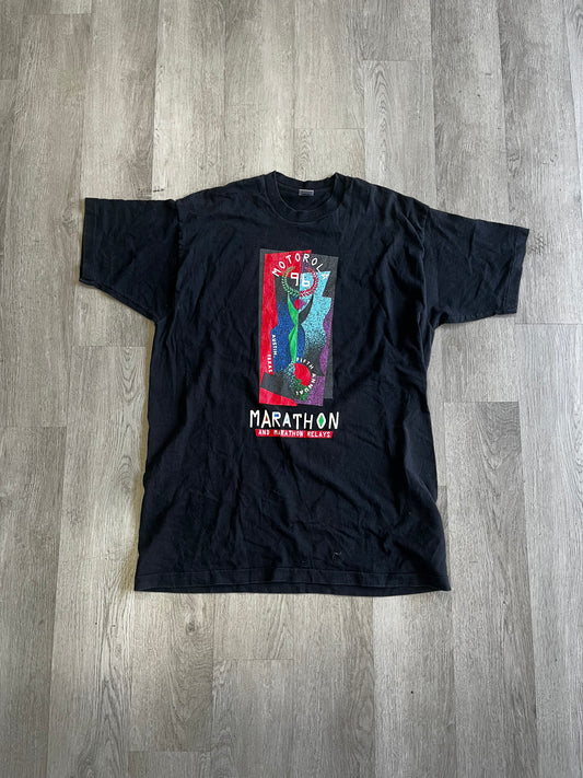1996 Motorola Marathon Run Austin Texas Tee