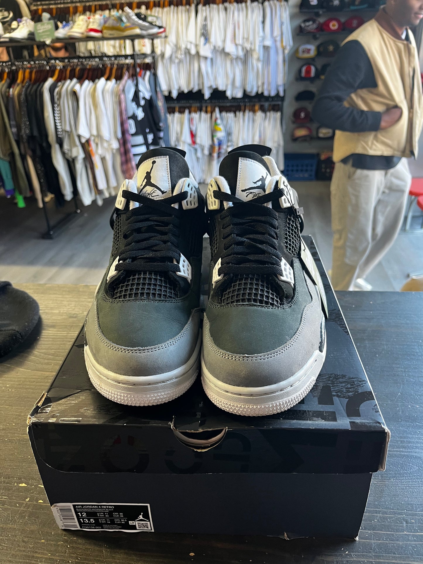 Pre-Owned Jordan 4 Retro Fear (2024)