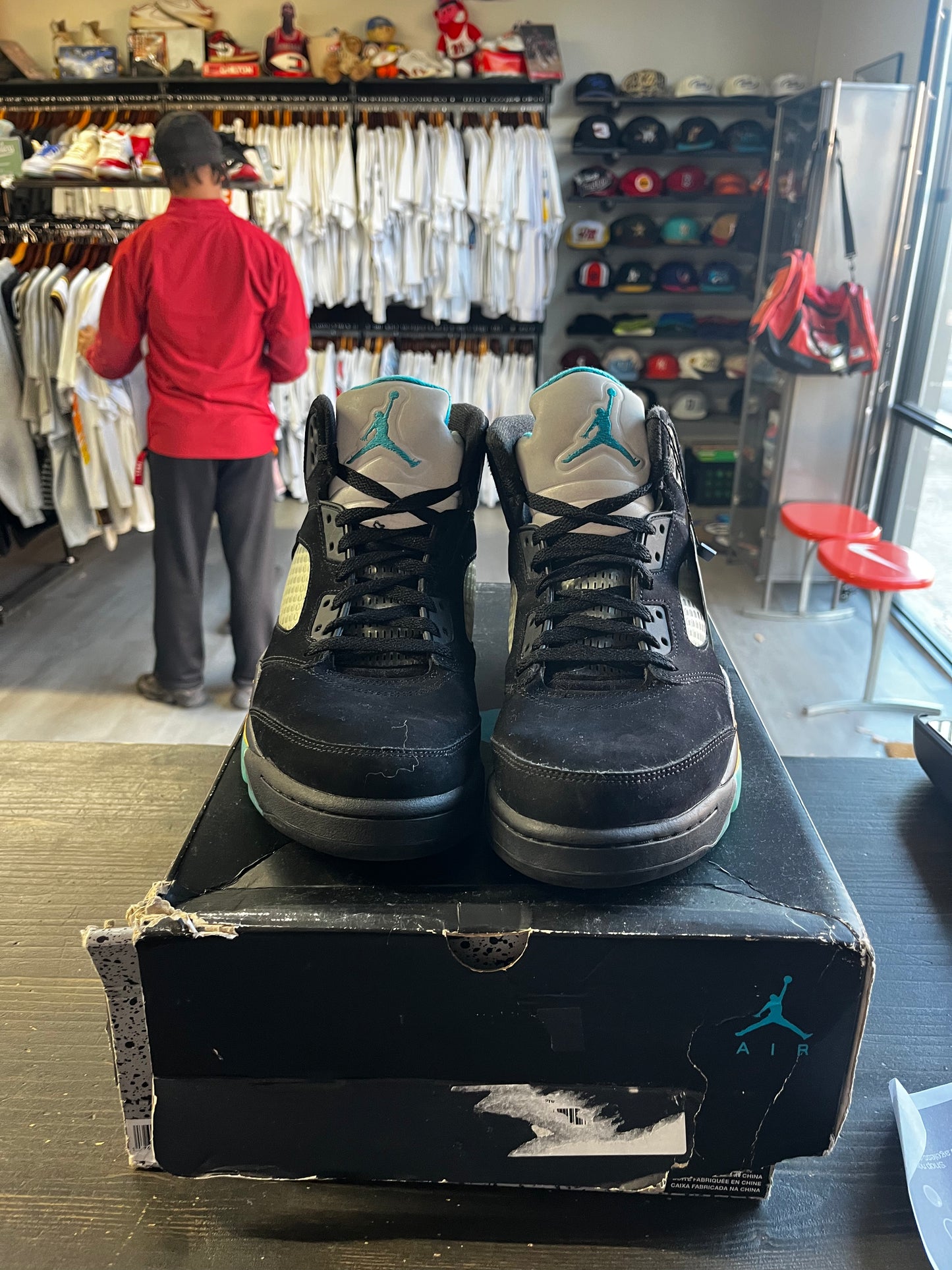 Pre-Owned Jordan 5 Retro Aqua