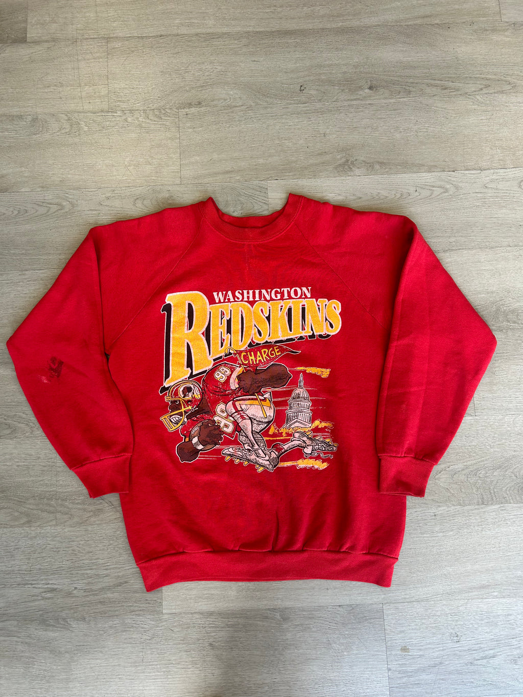 Vintage NFL Washington Redskins Graphic Crew Neck
