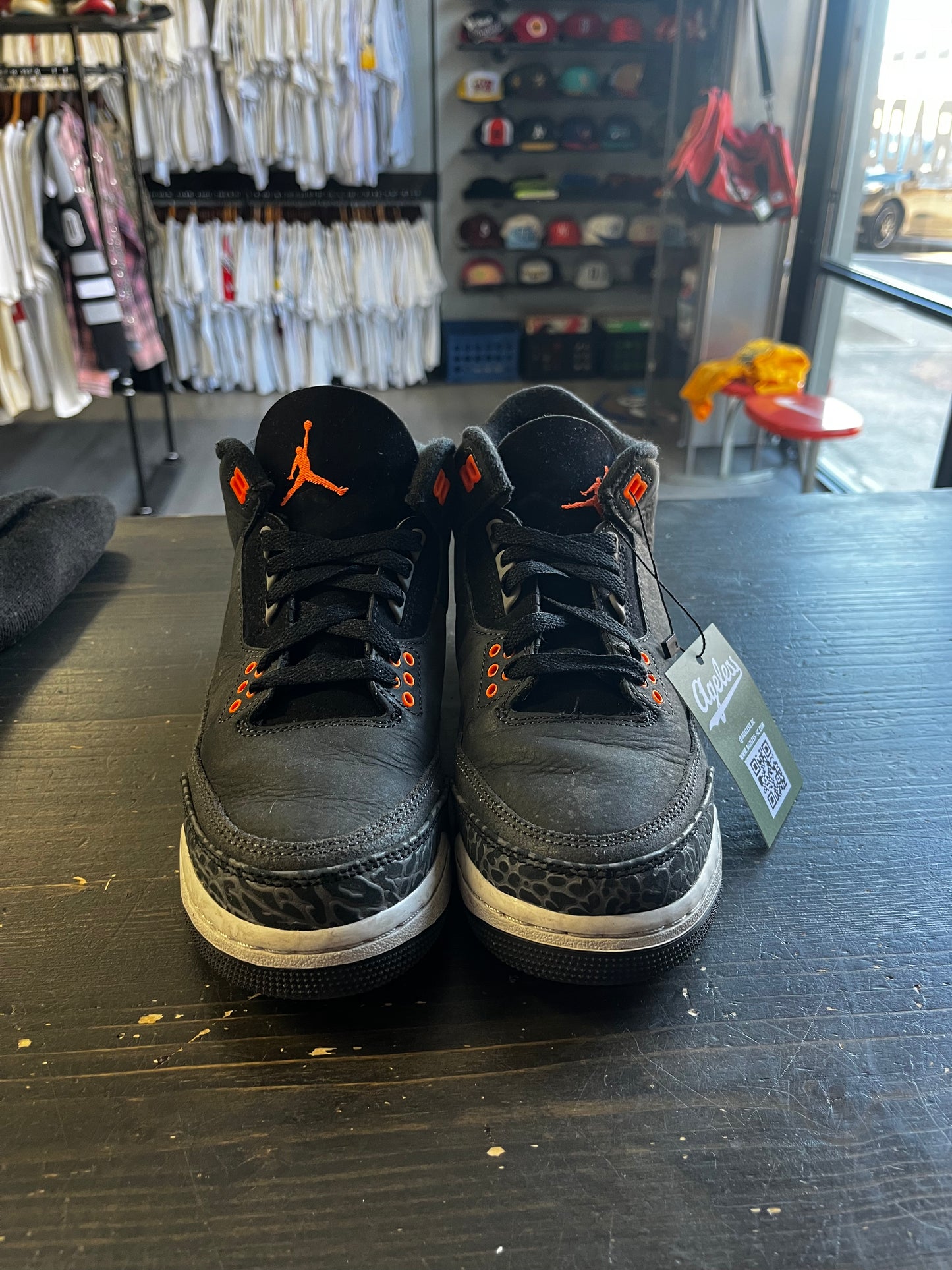 Pre-Owned Jordan 3 Retro Fear Pack (2023) (GS)