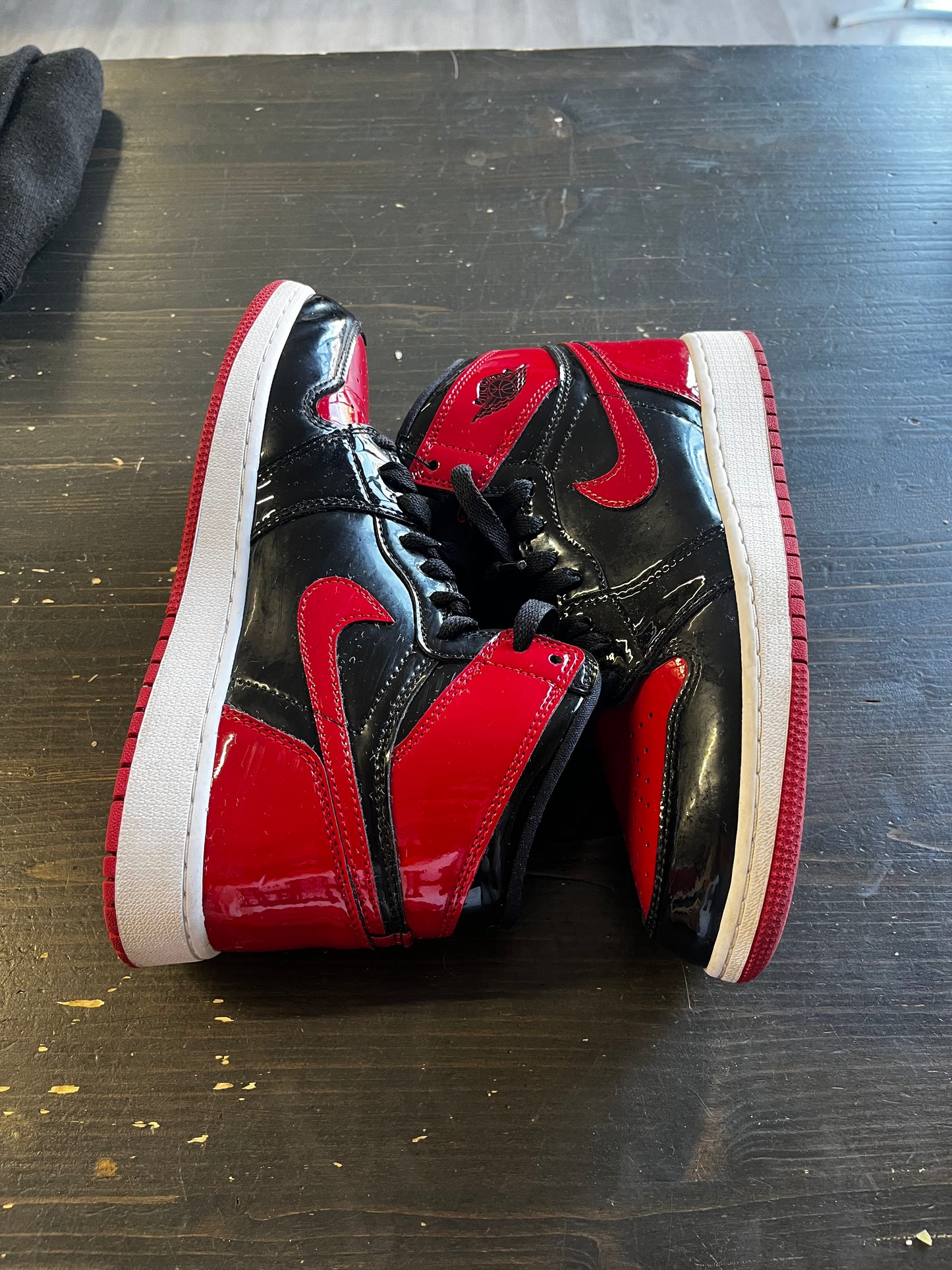 Pre-Owned Jordan 1 Retro High OG Patent Bred (GS)