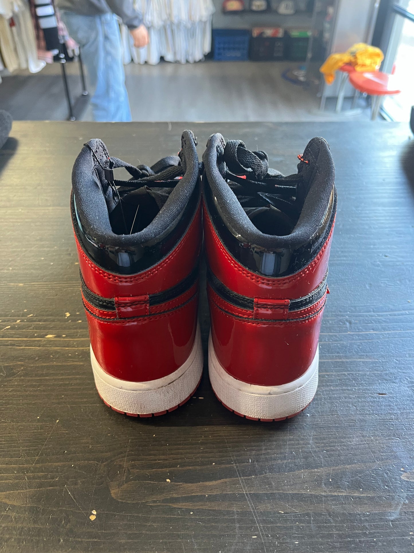 Pre-Owned Jordan 1 Retro High OG Patent Bred (GS)