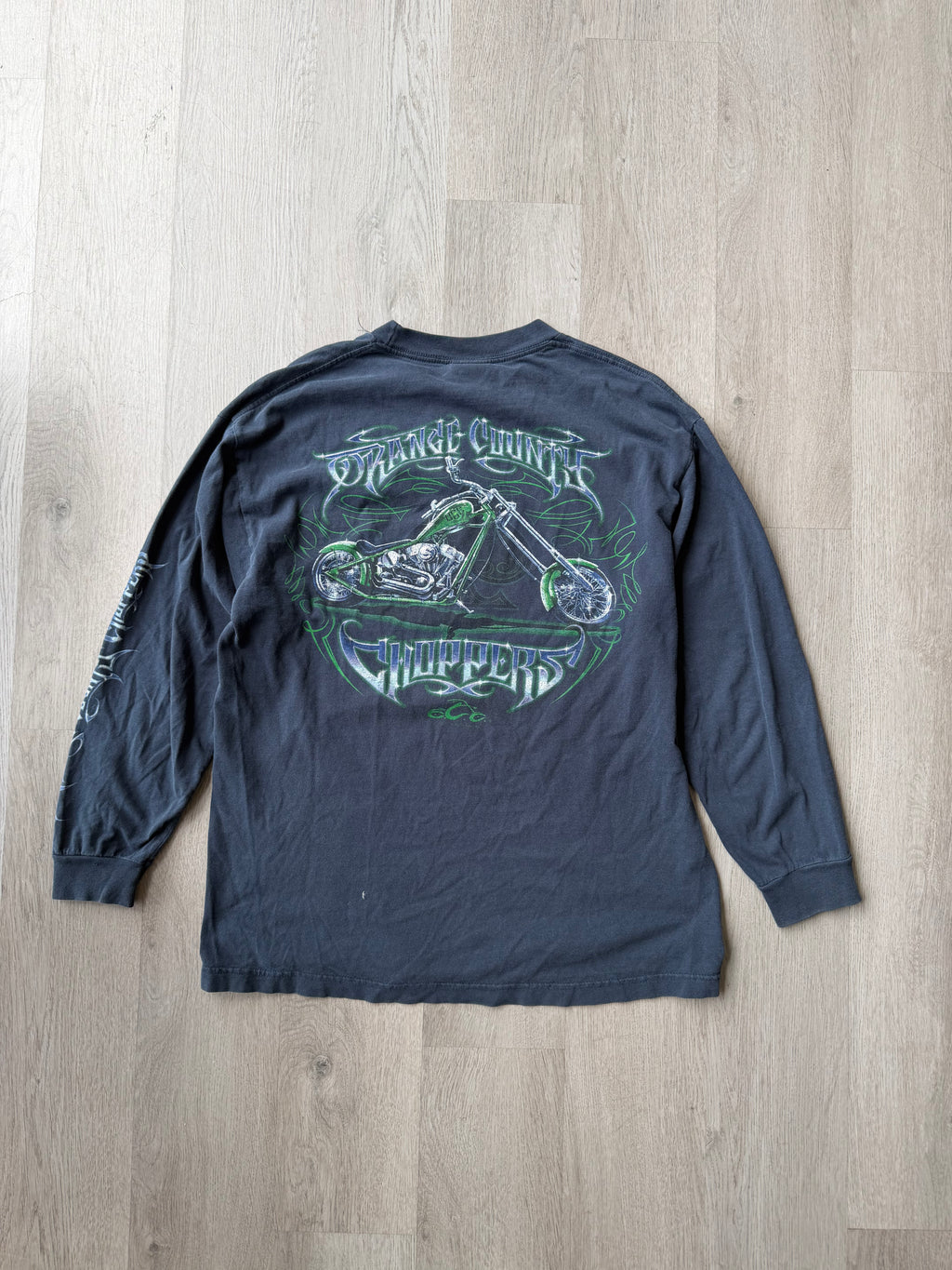 Vintage West Coast Choppers Navy Long Sleeve Tee
