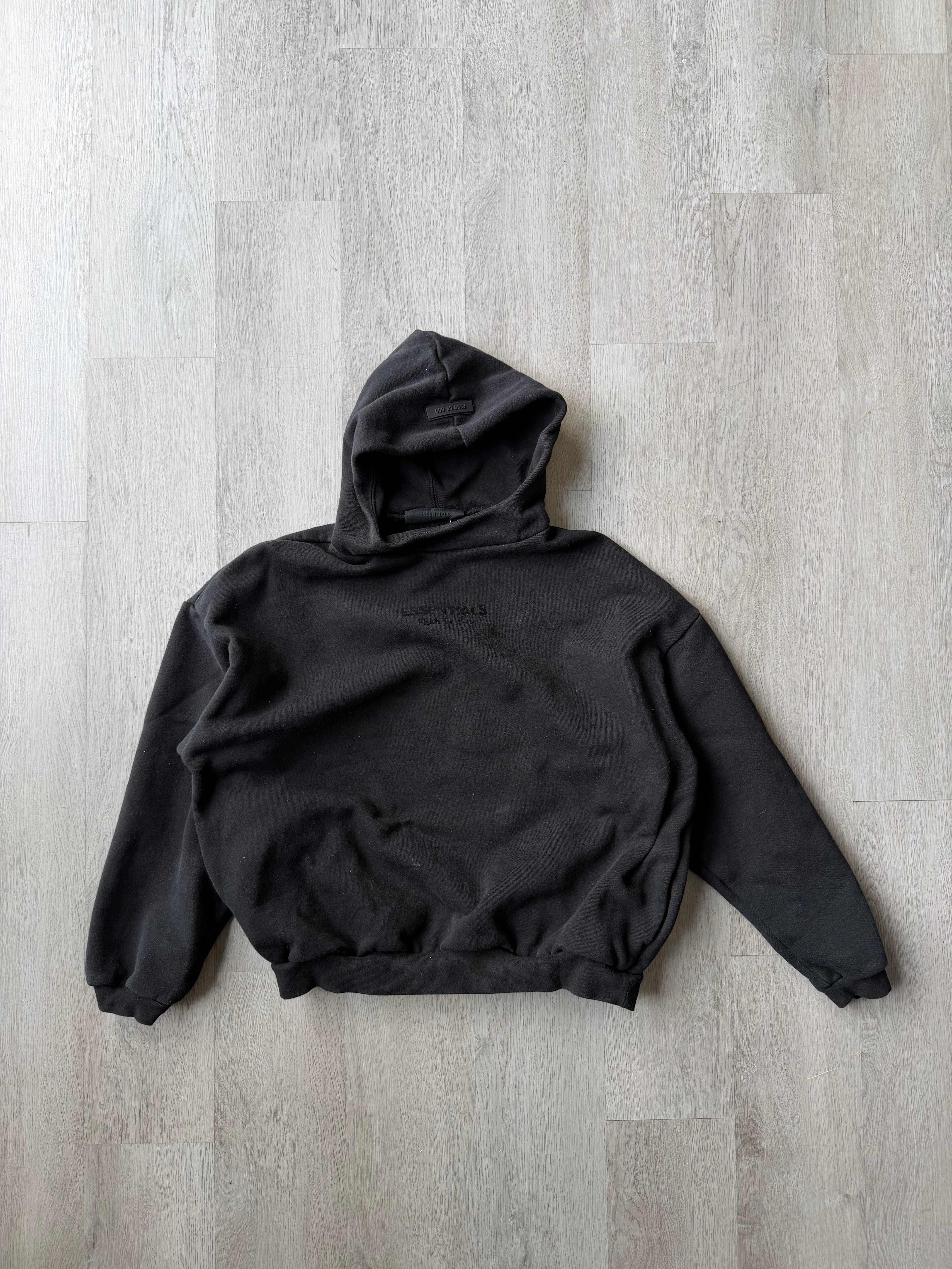 Essentials Fear of God Black Hoodie