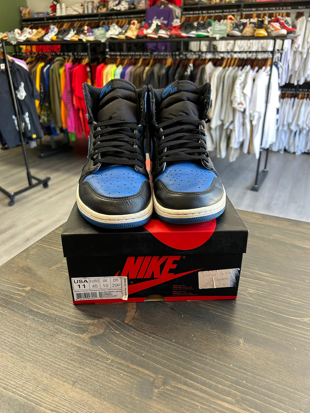 Pre-owned Air Jordan 1 Retro High OG Royal