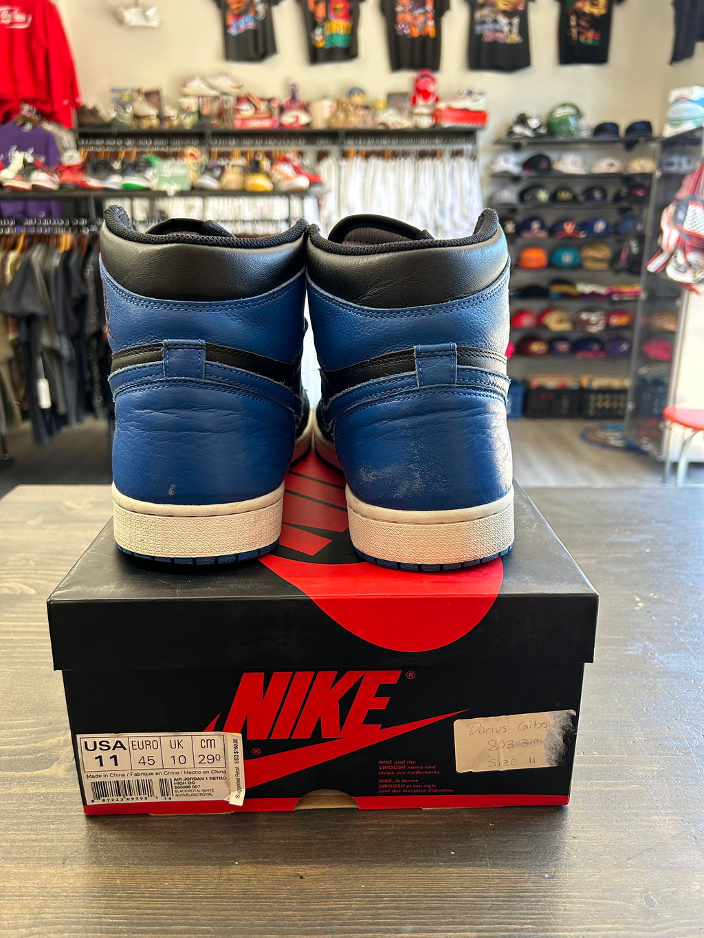 Pre-owned Air Jordan 1 Retro High OG Royal