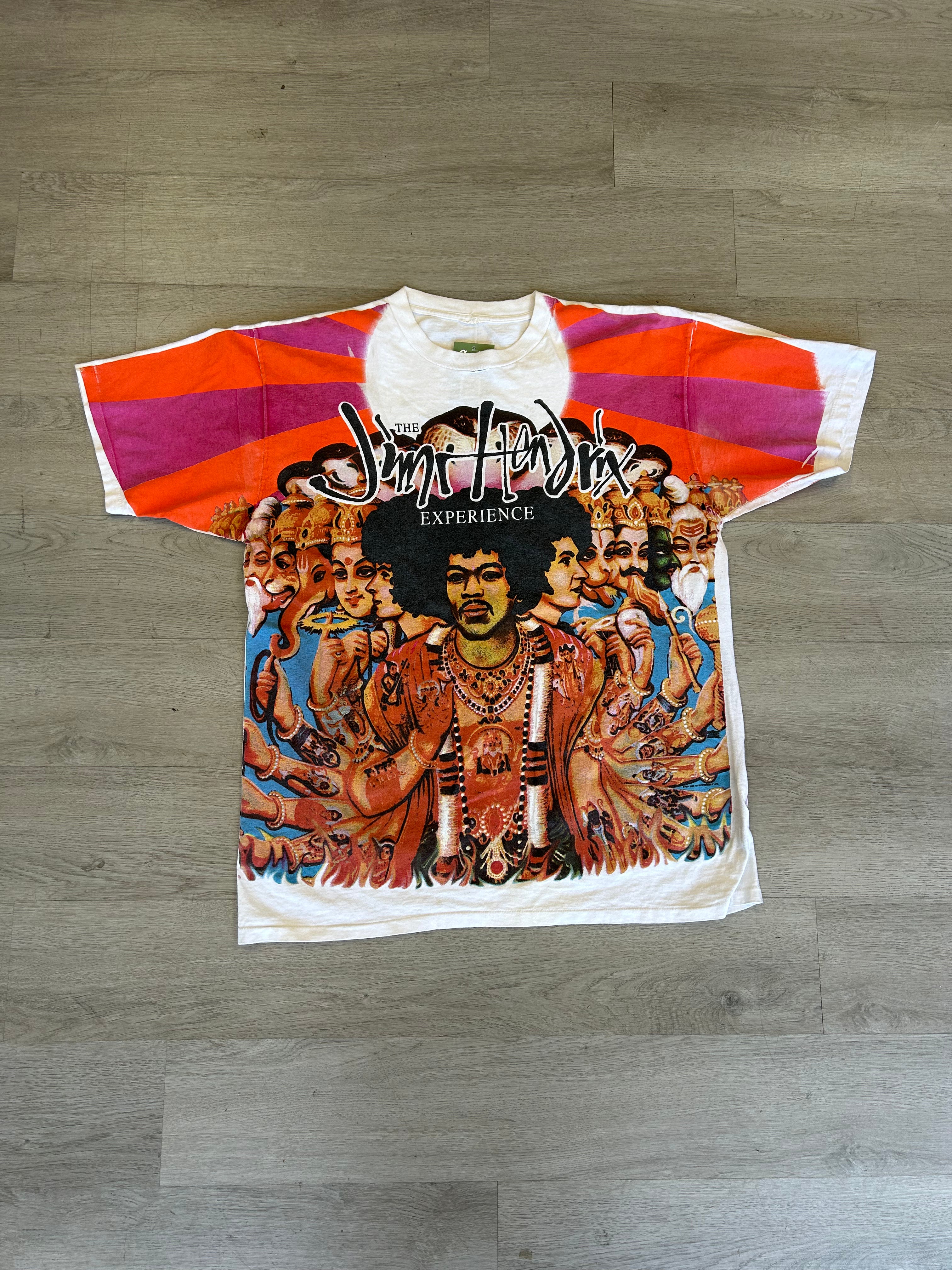Vintage Jimi Hendrix Axis Bold As Love All Over Print AOP Tee