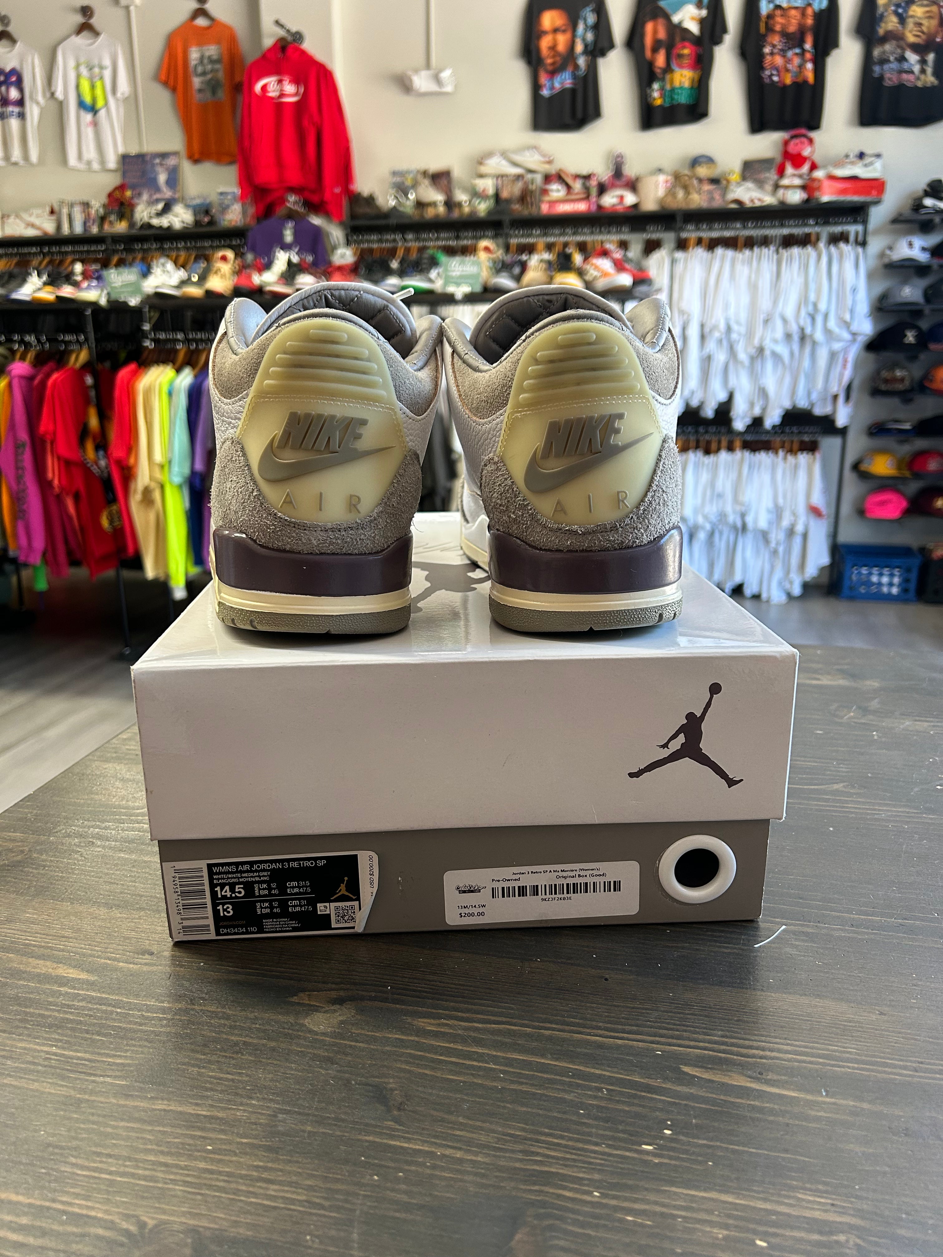 Pre-Owned Jordan 3 Retro SP A Ma Maniére Woman’s