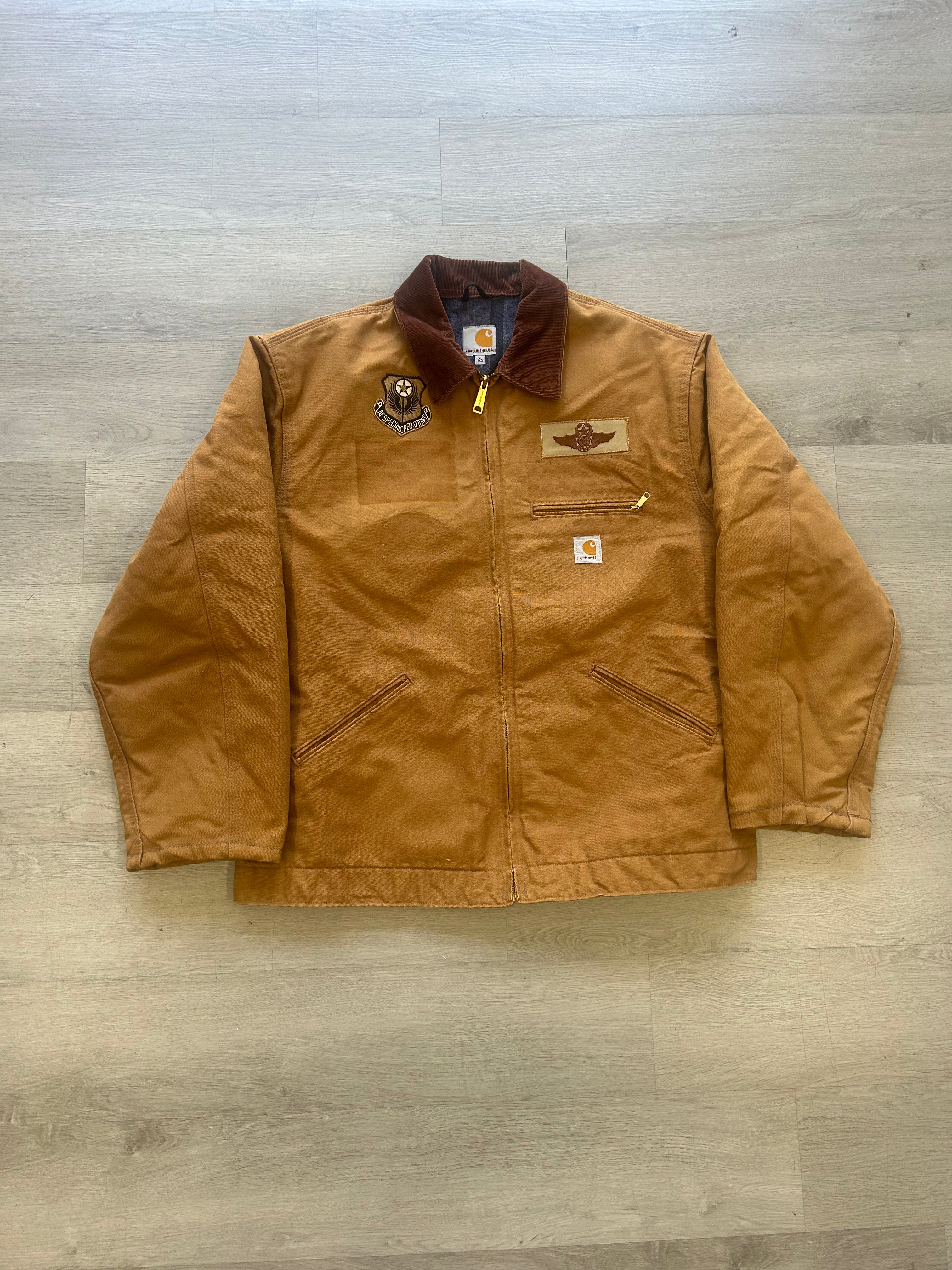 Vintage AF Special Operations Carhartt Detroit Jacket