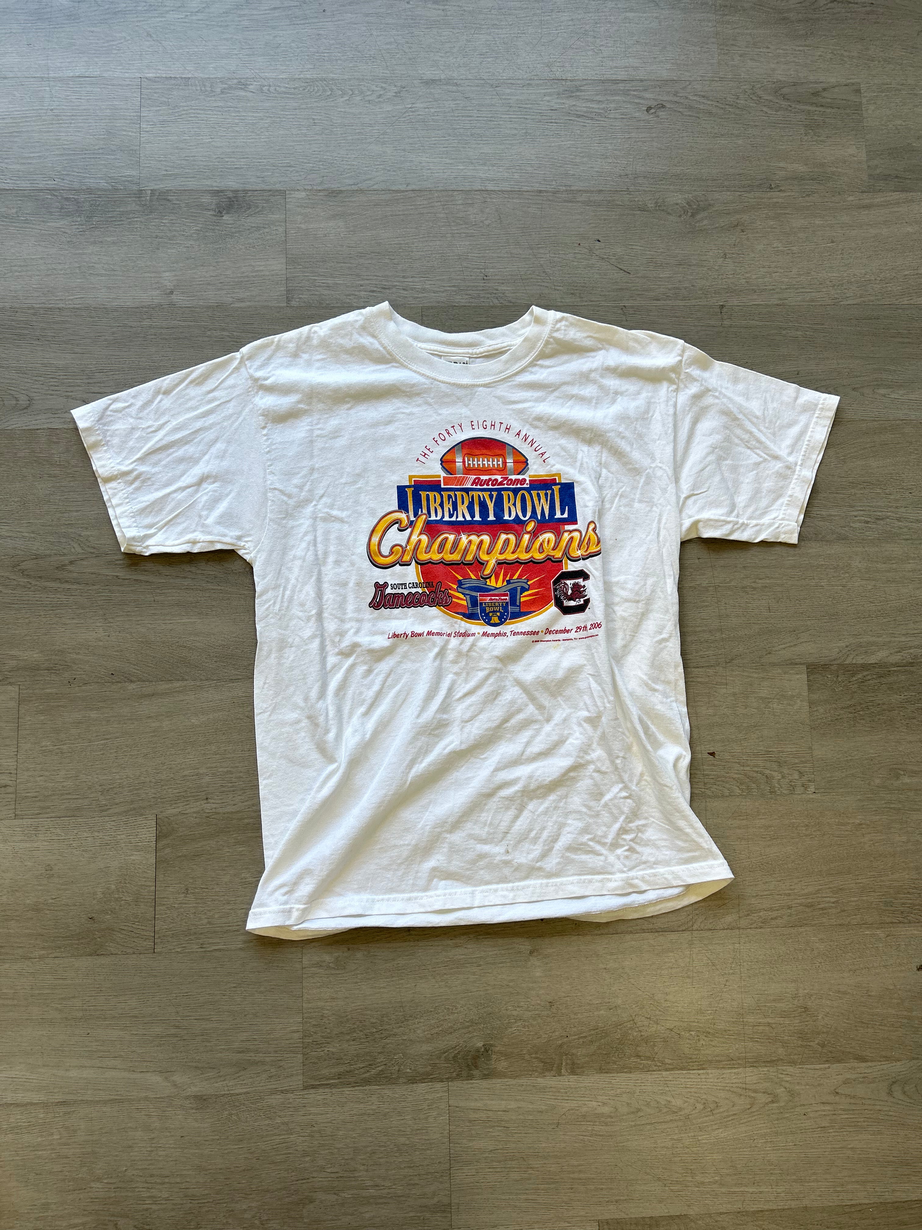 Vintage University Of South Carolina Liberty Bowl Champions Tee