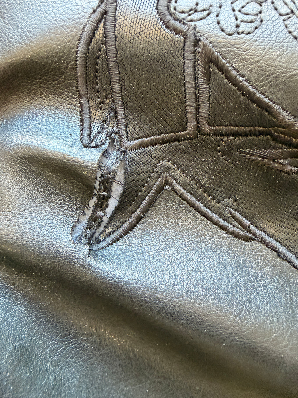 Vintage Avirex Dragon Leather Jacket