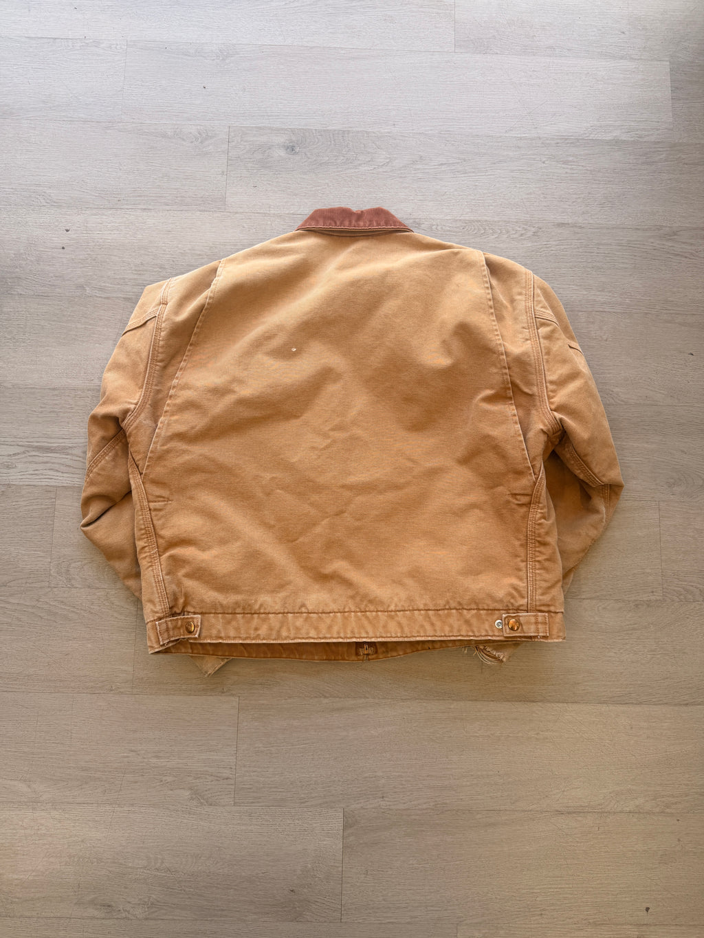 Vintage Tan Carhartt Detroit Jacket