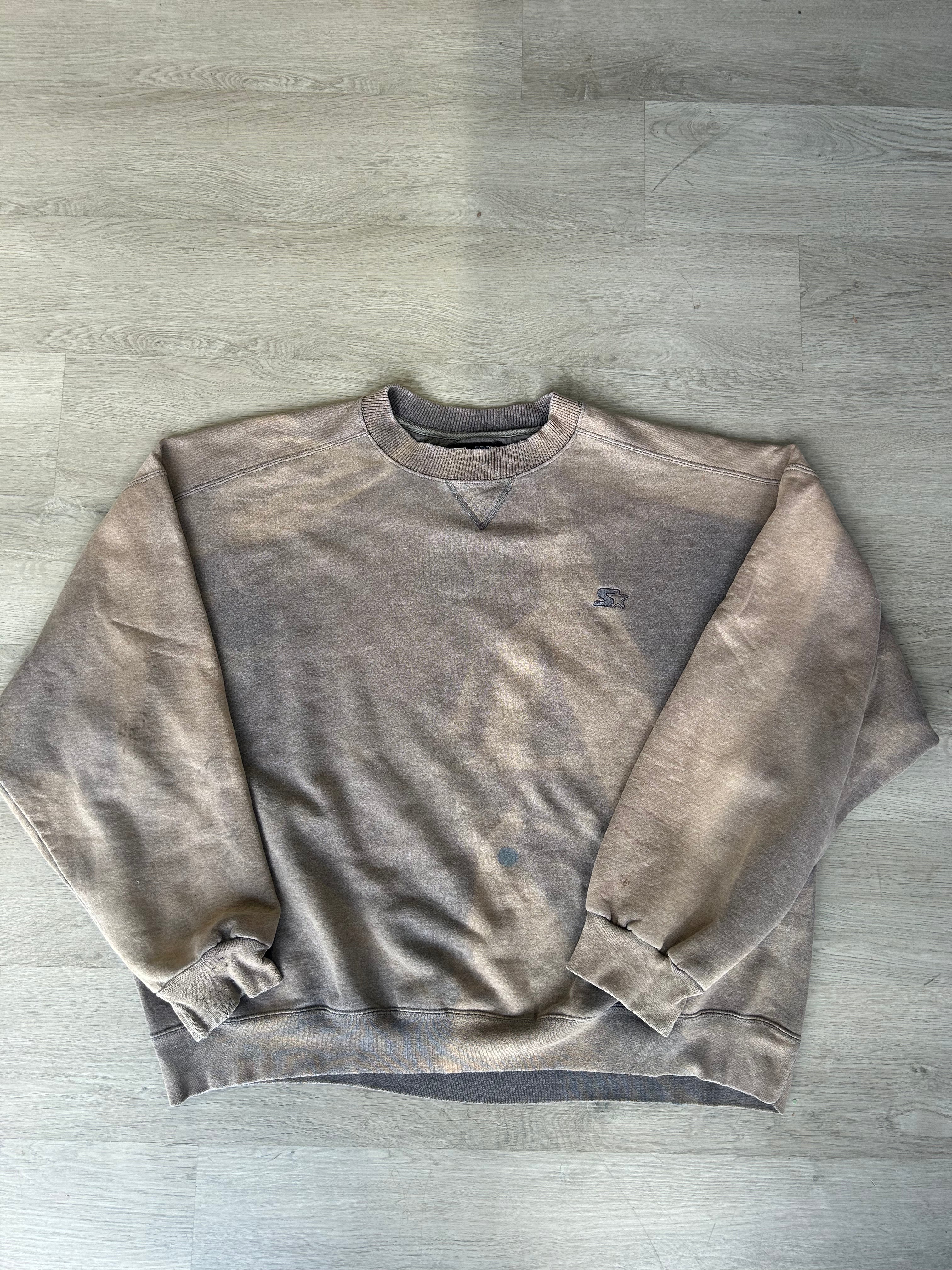 Vintage Faded Grey Starter Sweatshirt