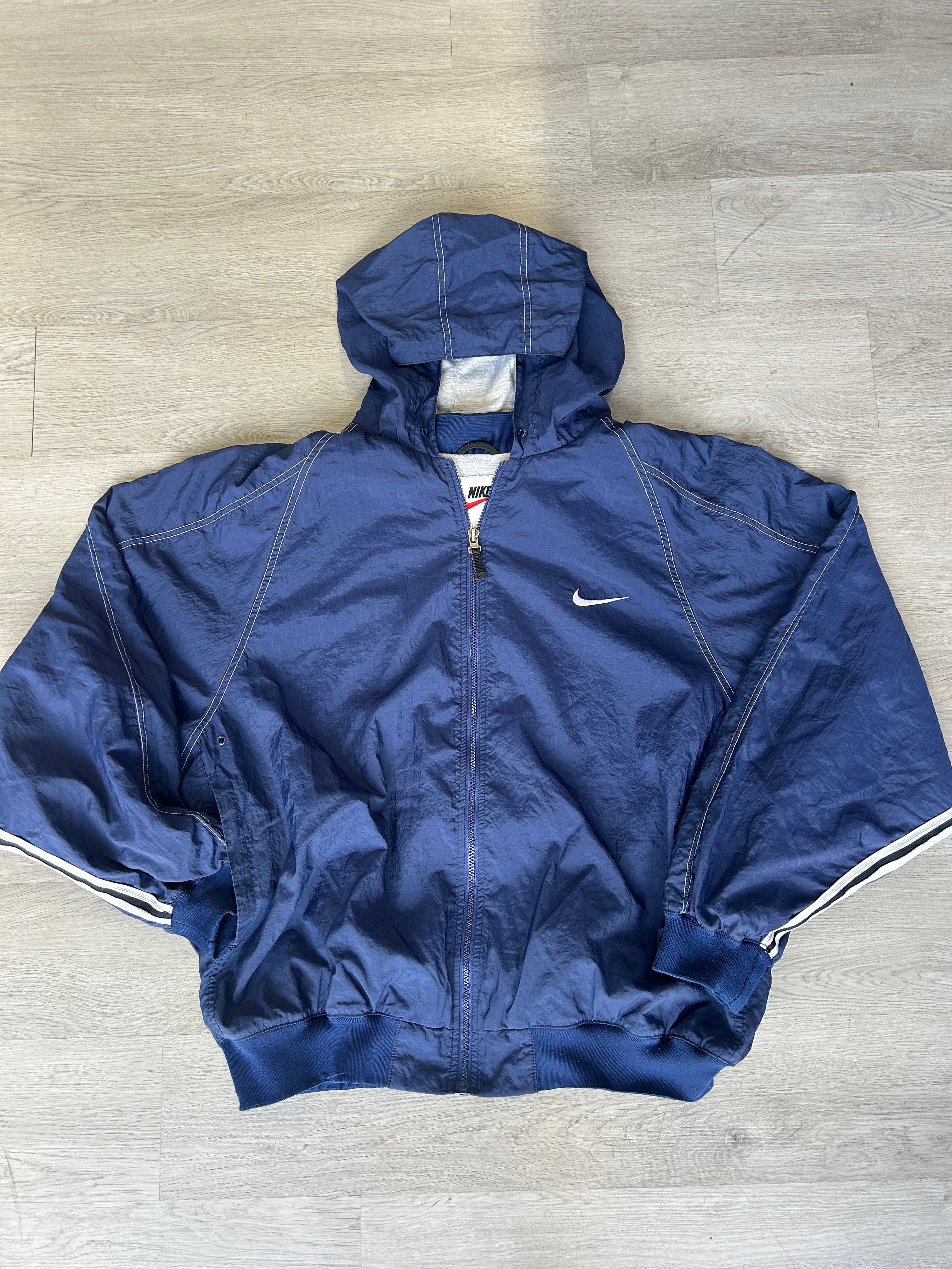 Vintage Navy Nike Windbreaker
