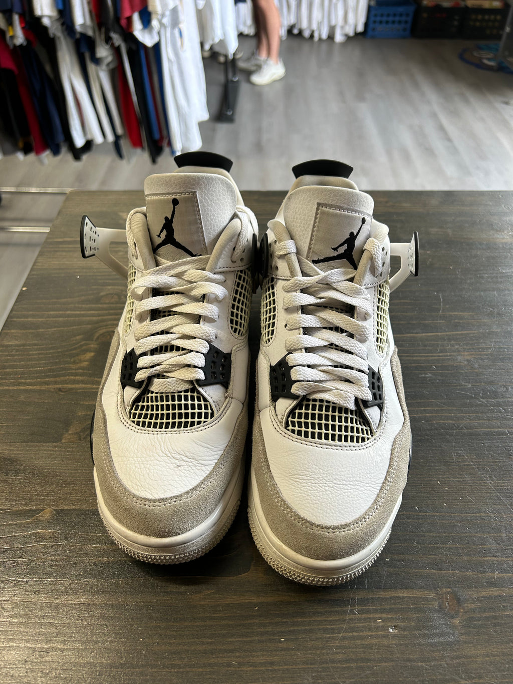 Pre-Owned Nike Air Jordan 4 Retro Military Black