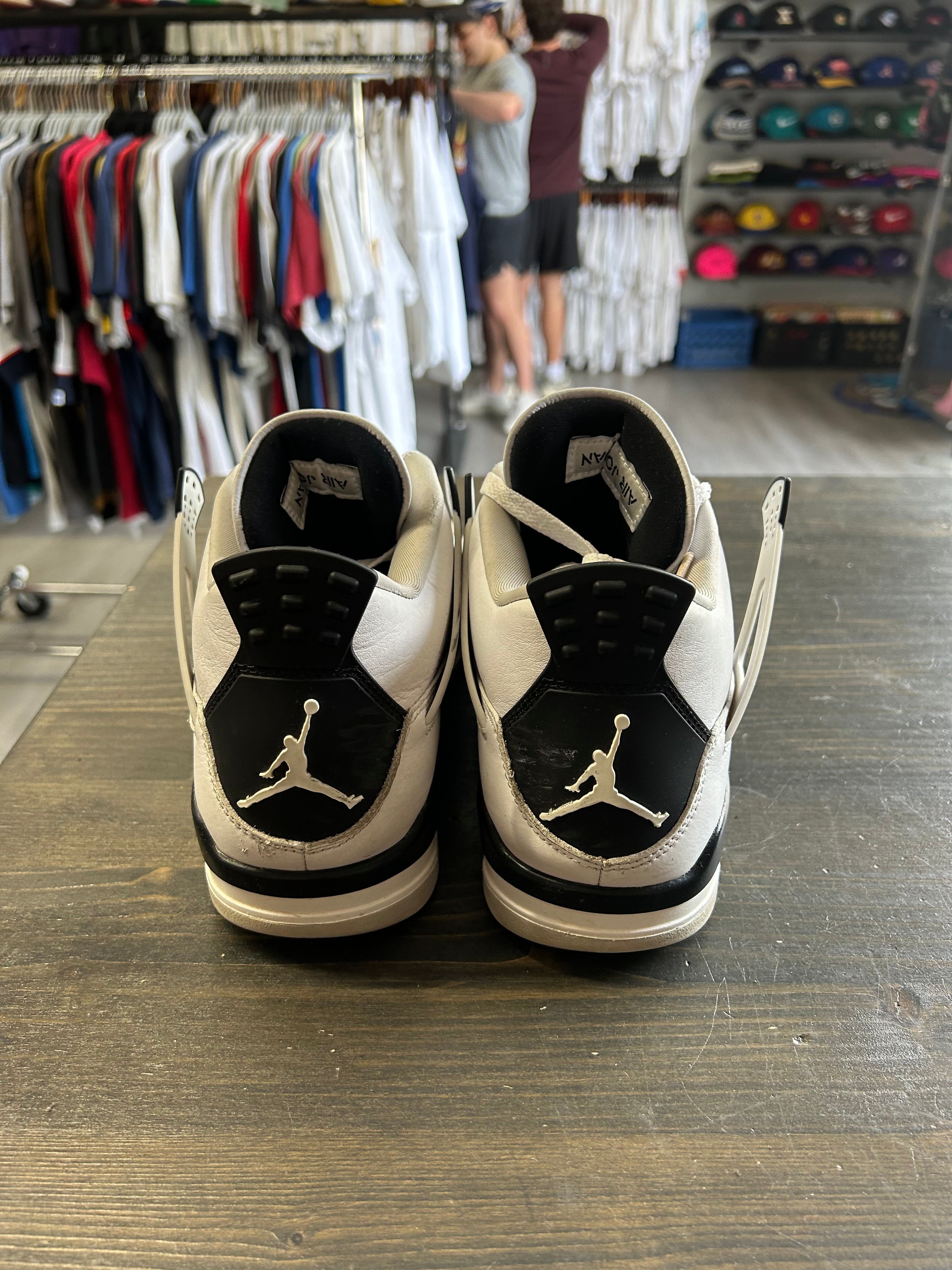 Pre-Owned Nike Air Jordan 4 Retro Military Black