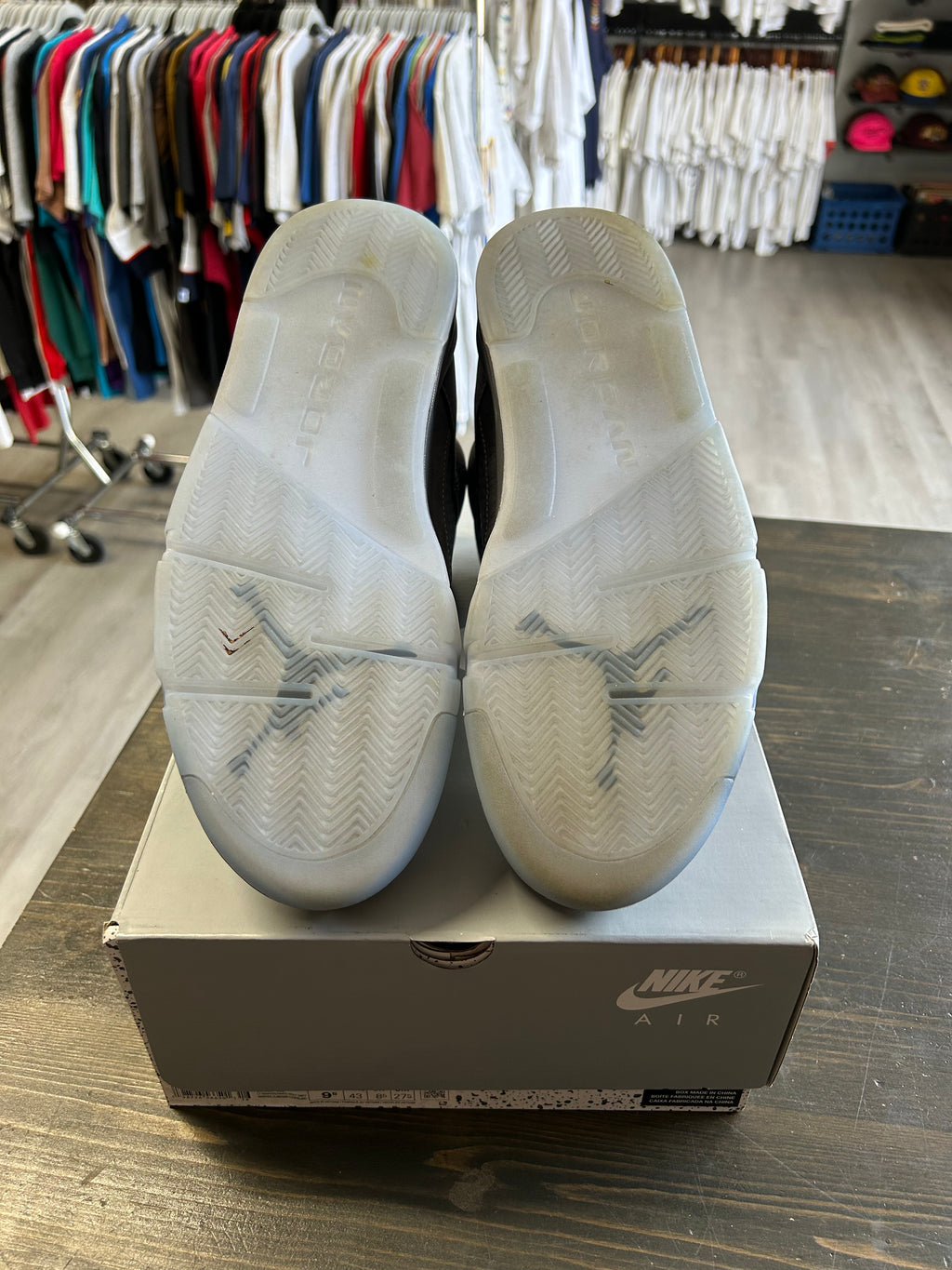 Pre-Owned Nike Air Jordan 5 Retro Wolf Grey