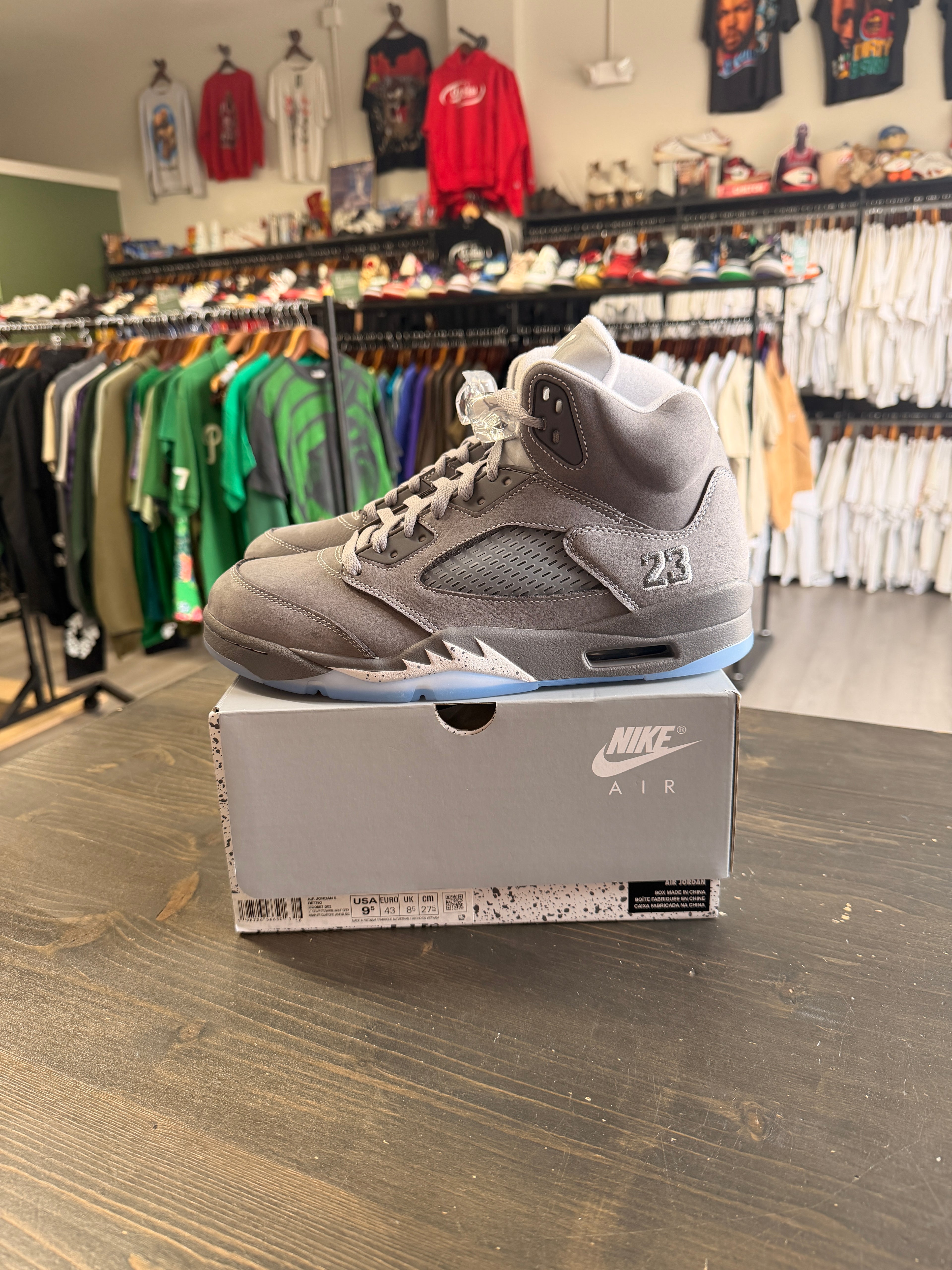 Jordan 5 Retro Wolf Grey (2025)