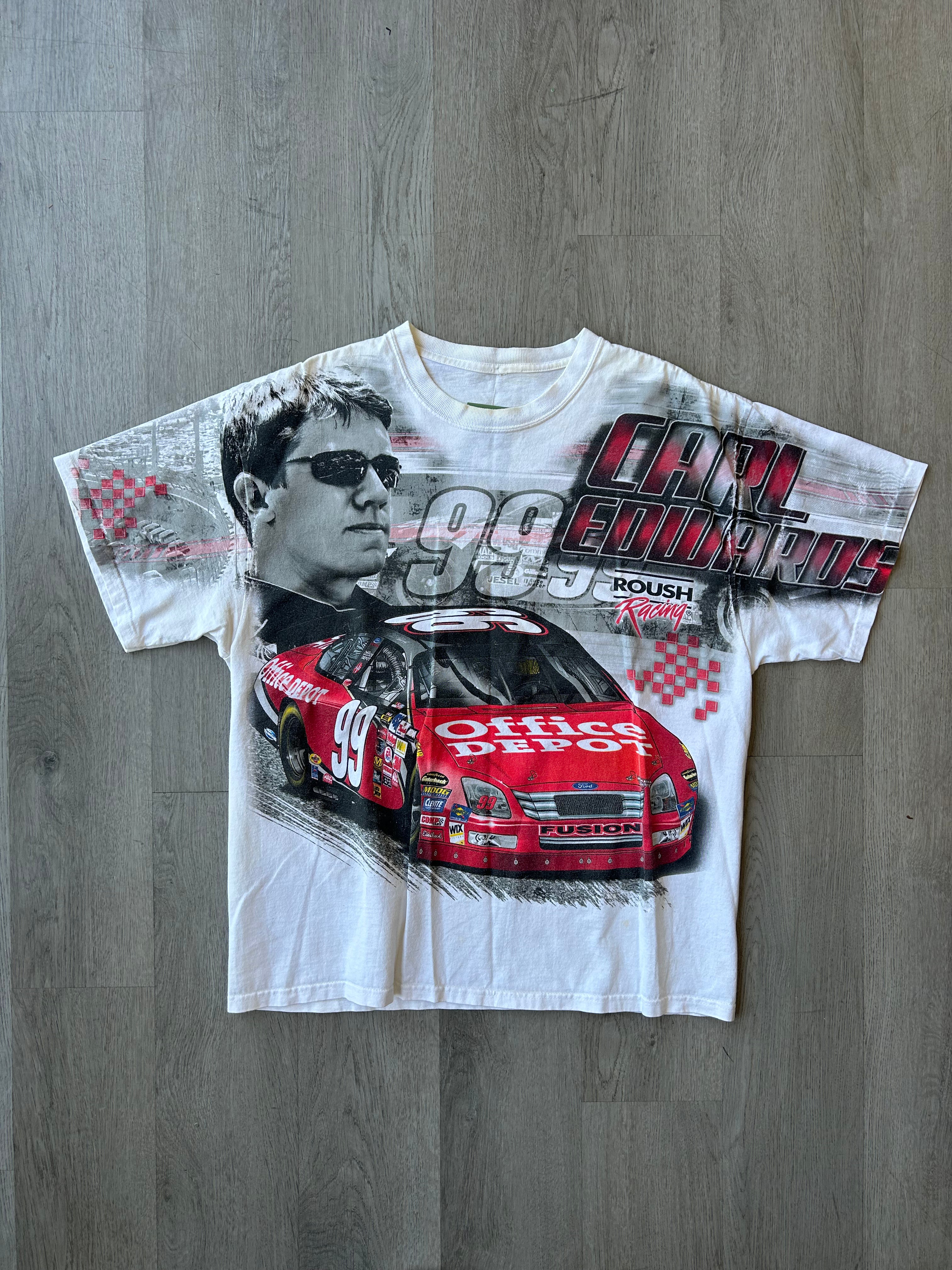 Vintage Carl Edwards Nascar Tee