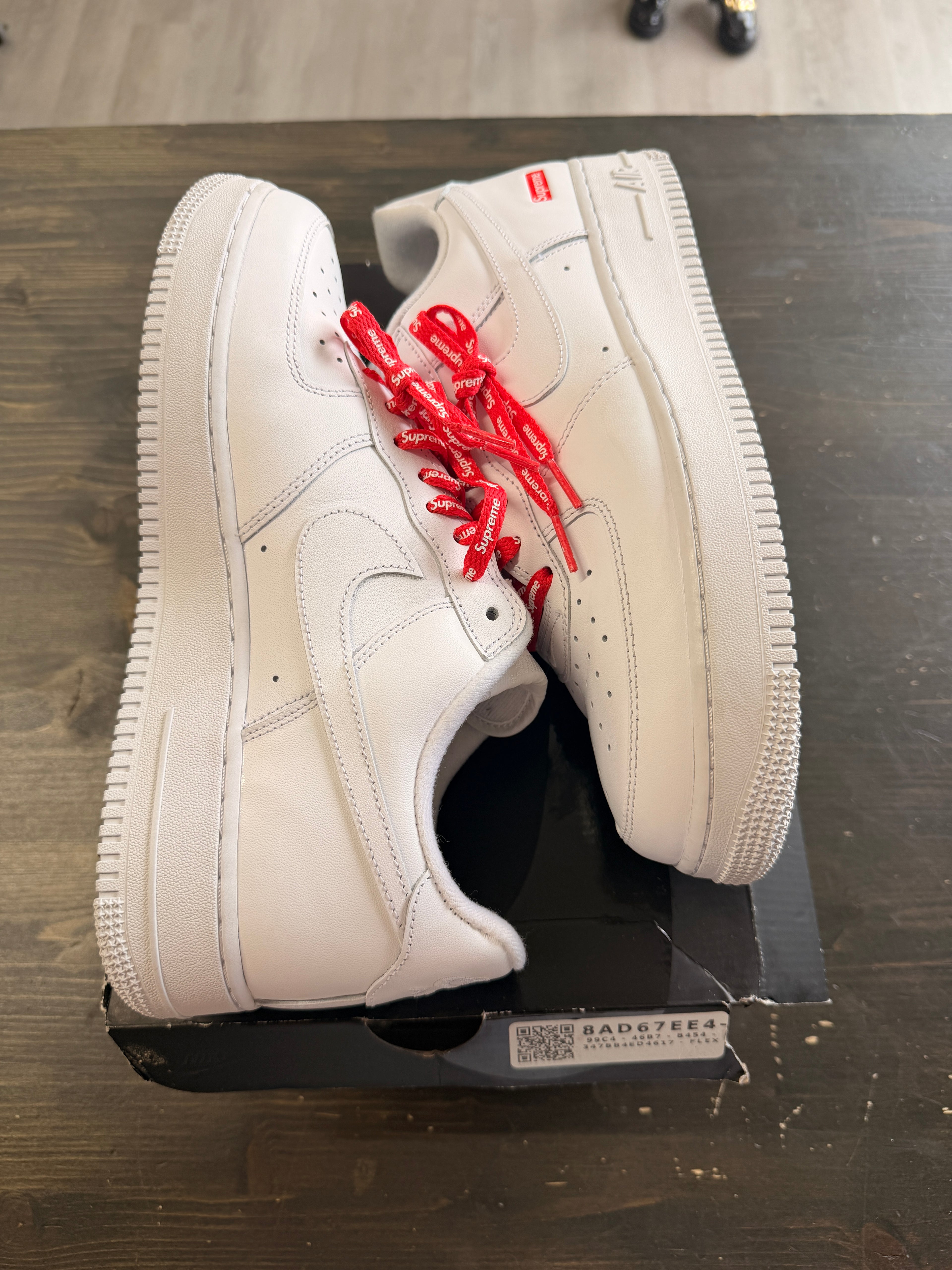Pre-Owned Nike Air Force 1 Low Supreme White