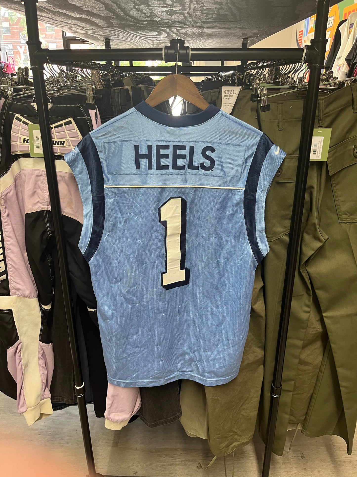 Vintage Nike University of North Carolina Tar Heels Basketball Jersey