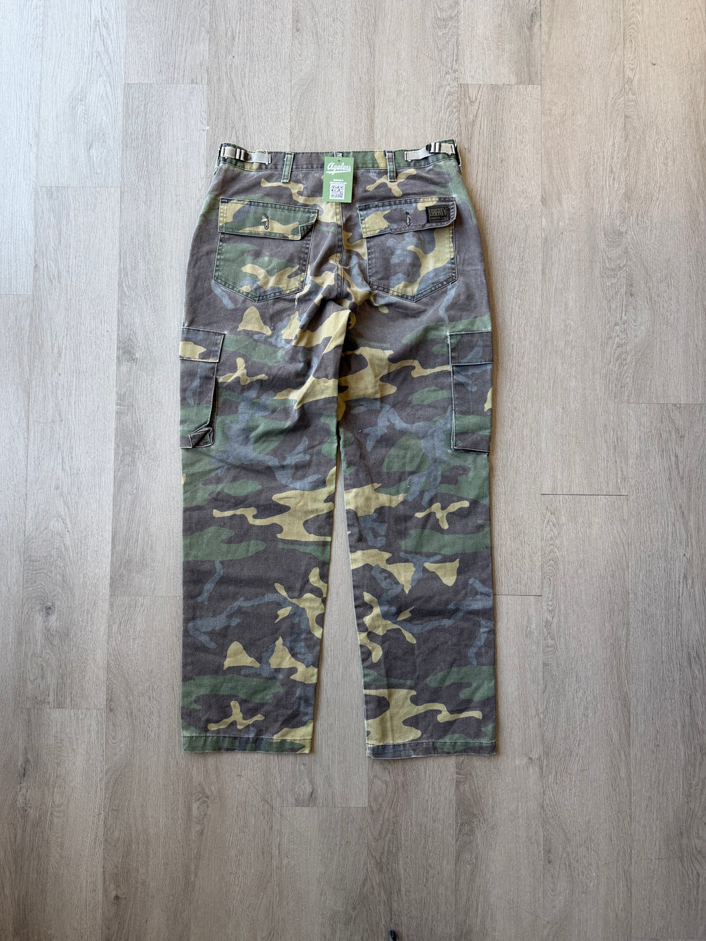 Vintage Camo Straight Leg Pants
