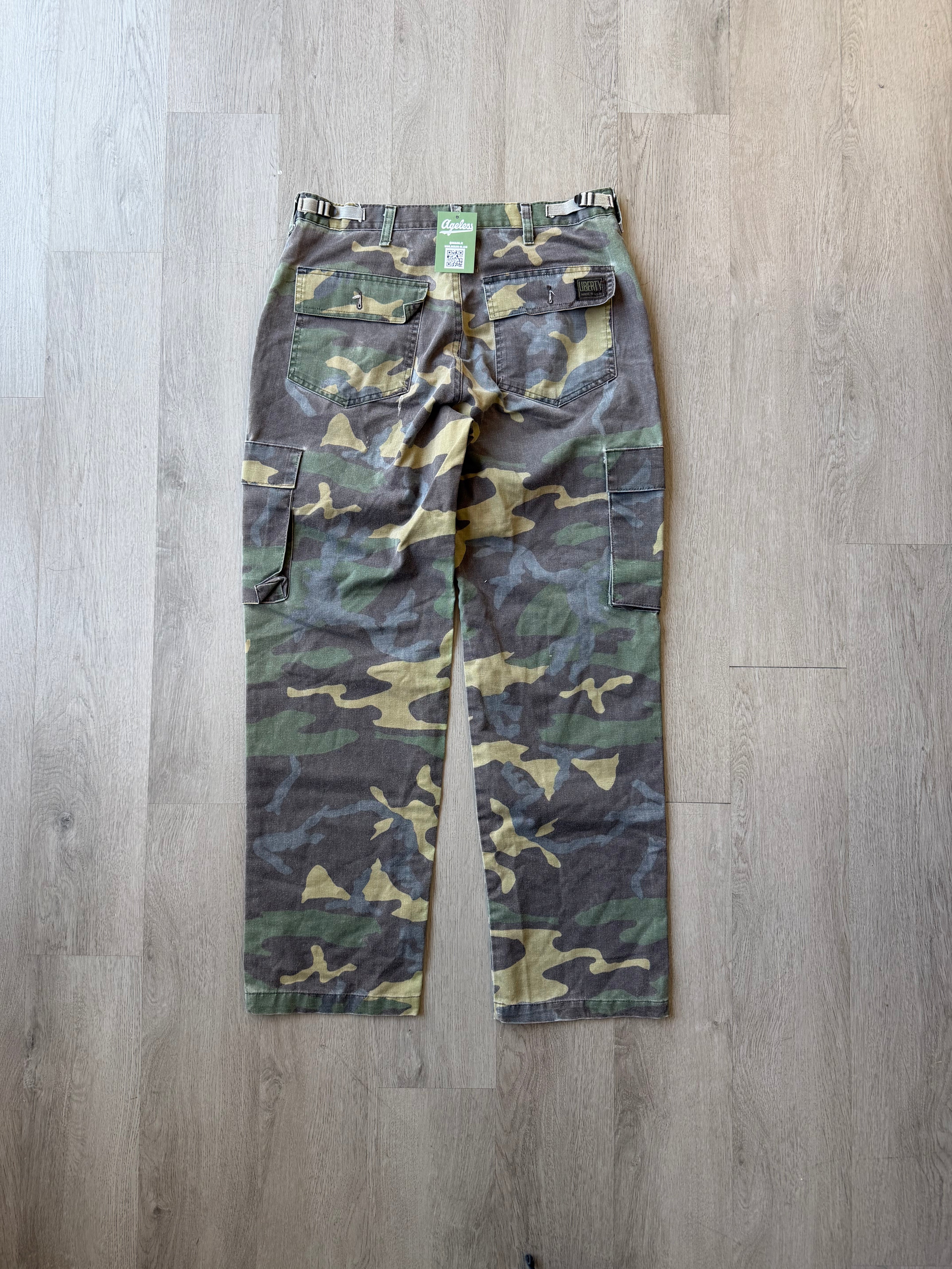 Vintage Camo Straight Leg Pants