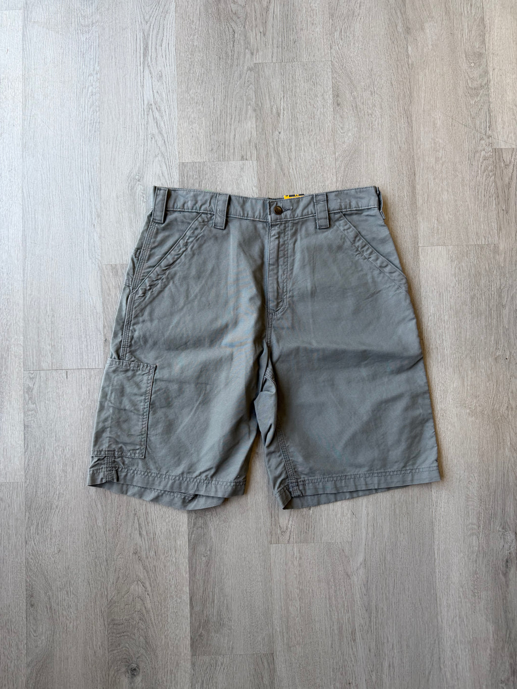 Carhartt Canvas Grey Utility Shorts